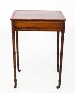 Rosewood English Regency Writing Table