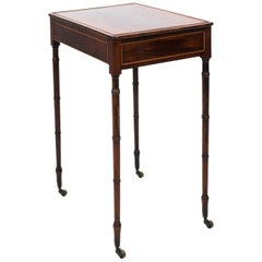 Antique Rosewood English Regency Writing Table