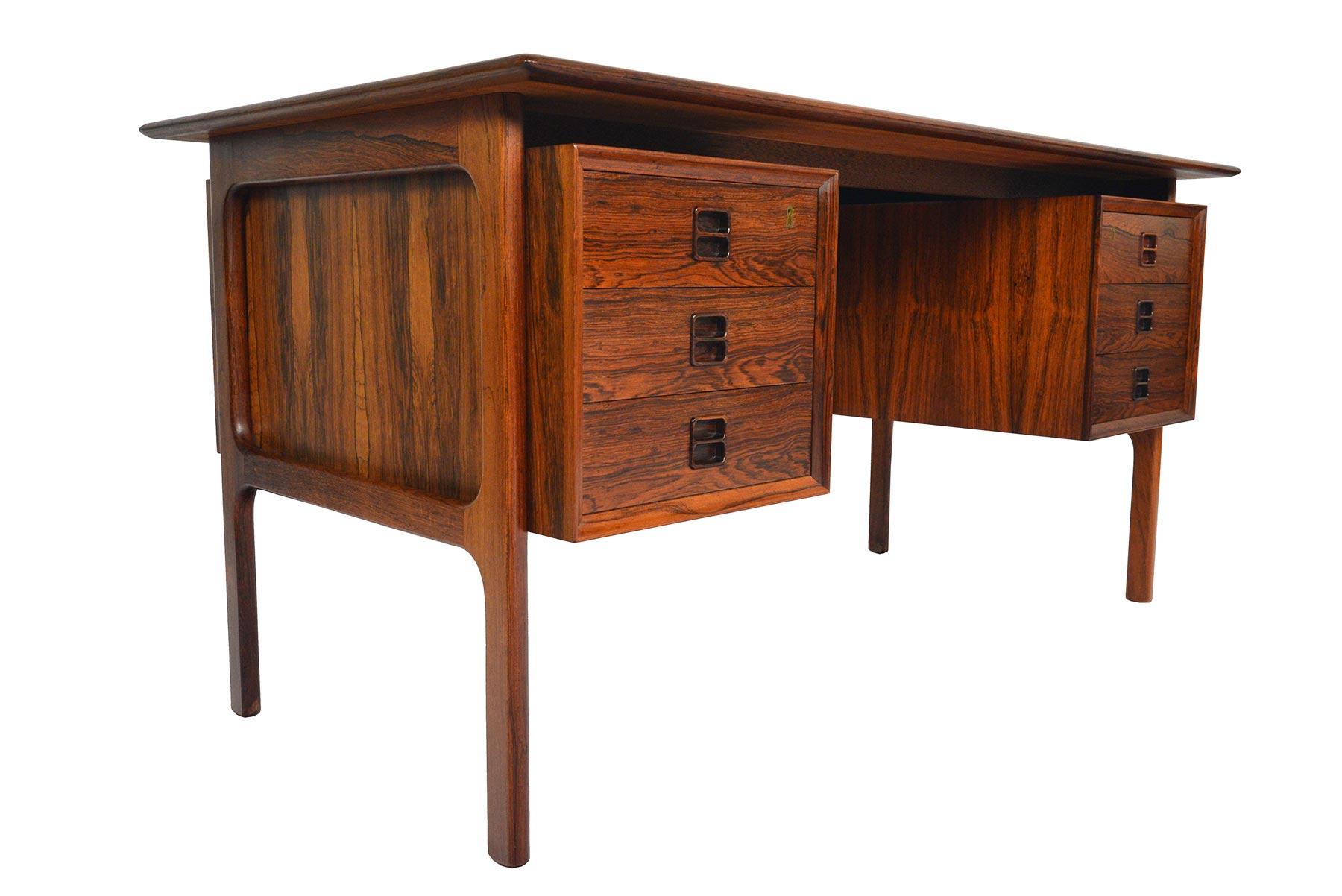 20th Century Rosewood Executive Desk by Arne Vodder