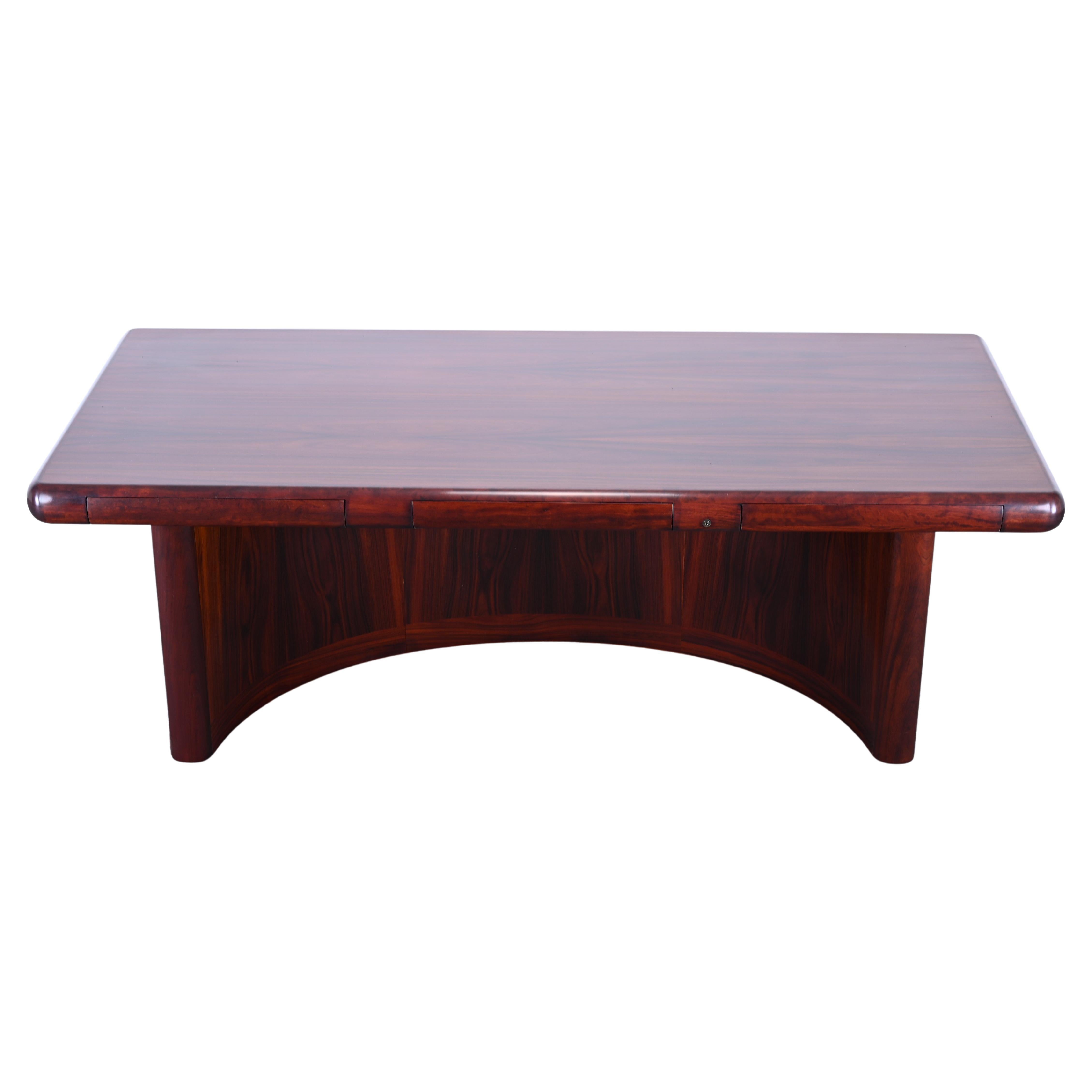 Rosewood Executive Desk by Dyrlund, 1970s