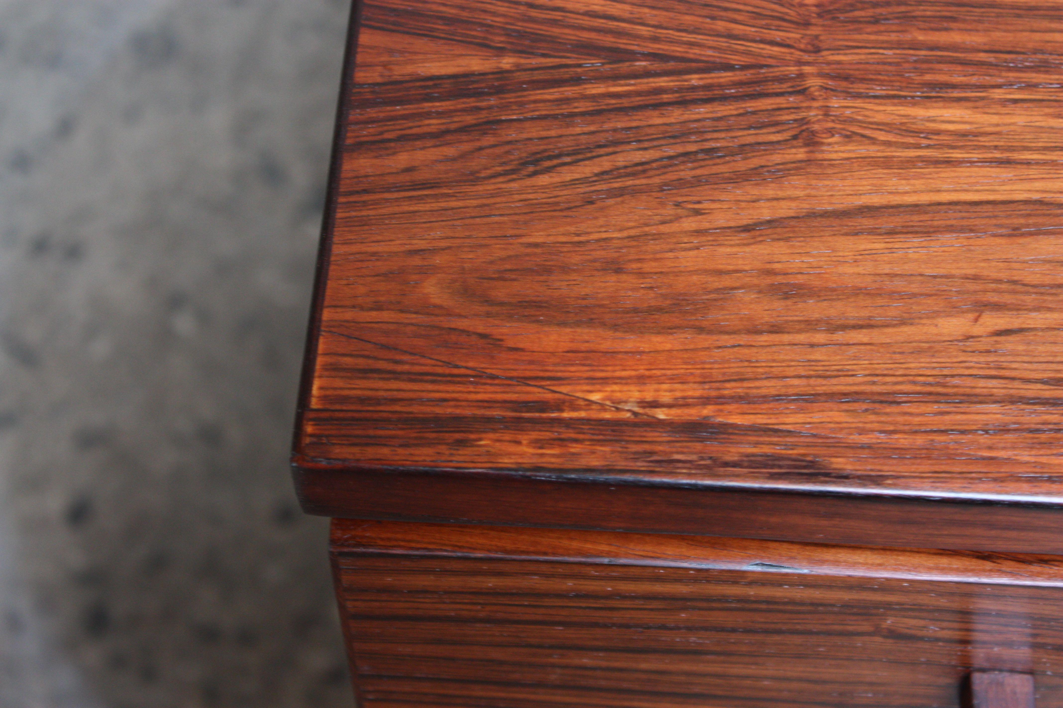 Rosewood Executive Desk by Henning Jensen and Torben Valeur for Dyrlund 5