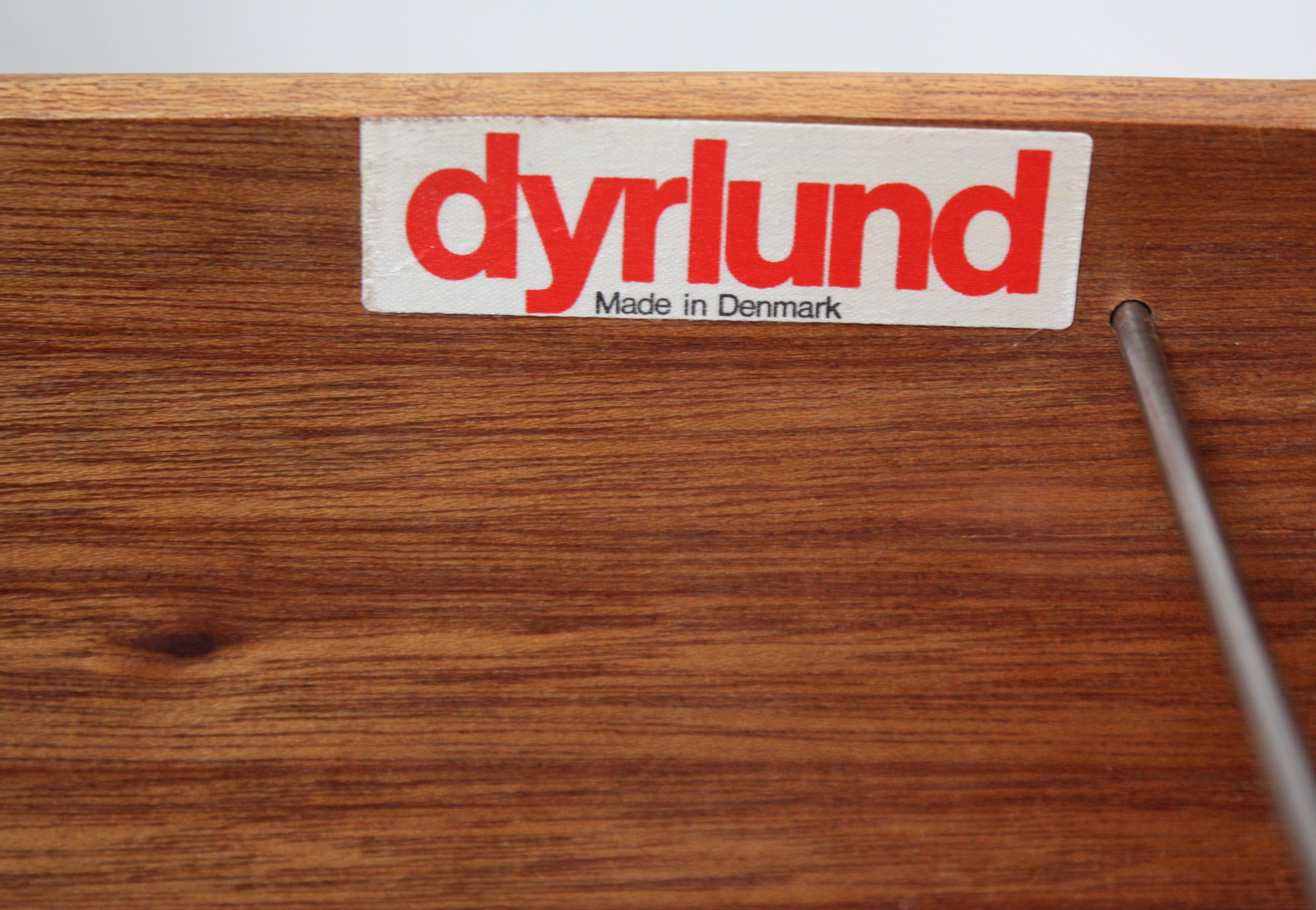 Rosewood Executive Desk by Henning Jensen and Torben Valeur for Dyrlund 11