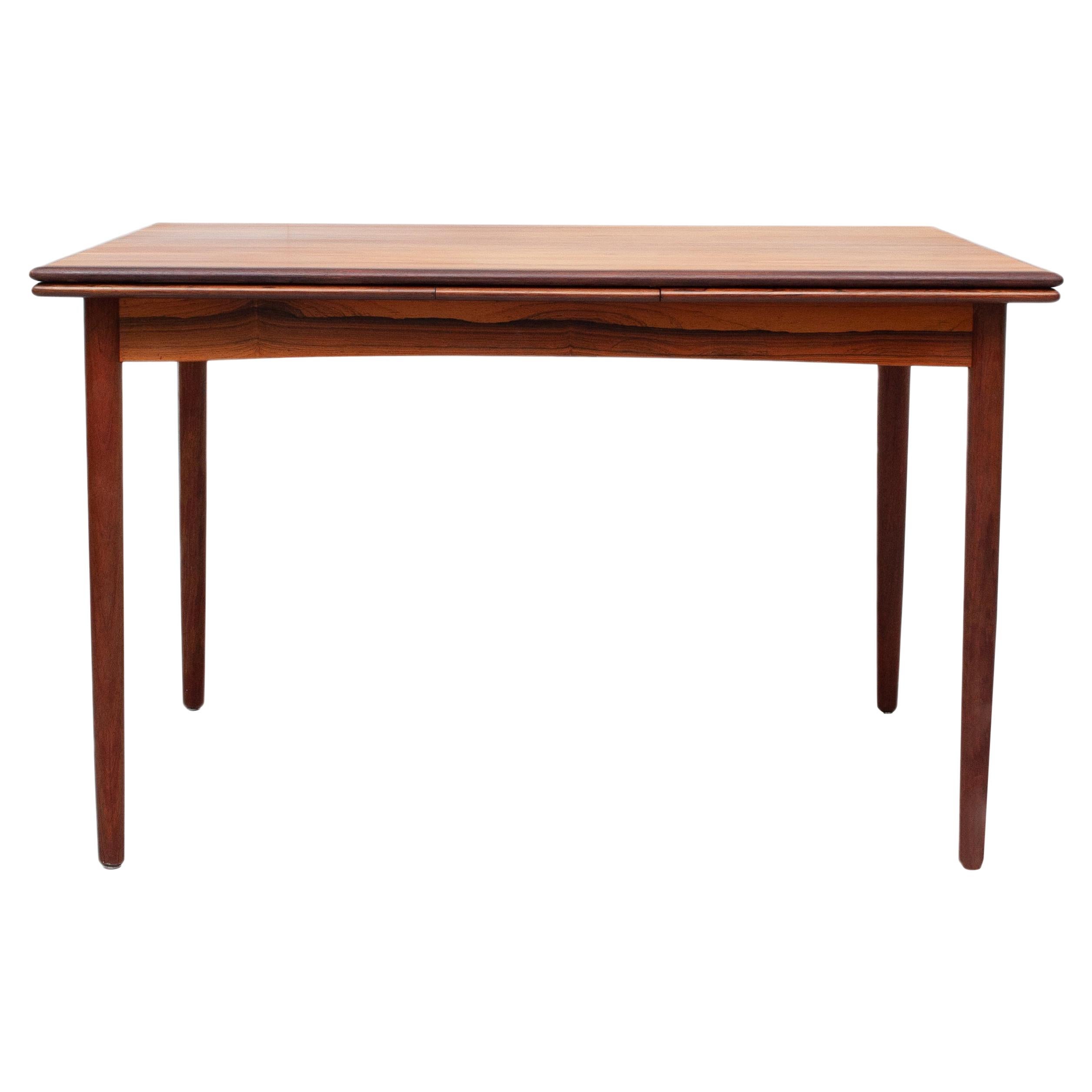 Rosewood Expendable Dining Table, Demark, 1960s