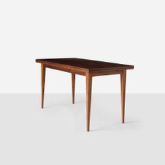 Table basse extensible en bois de rose pour Haslev Møbelsnedkeri