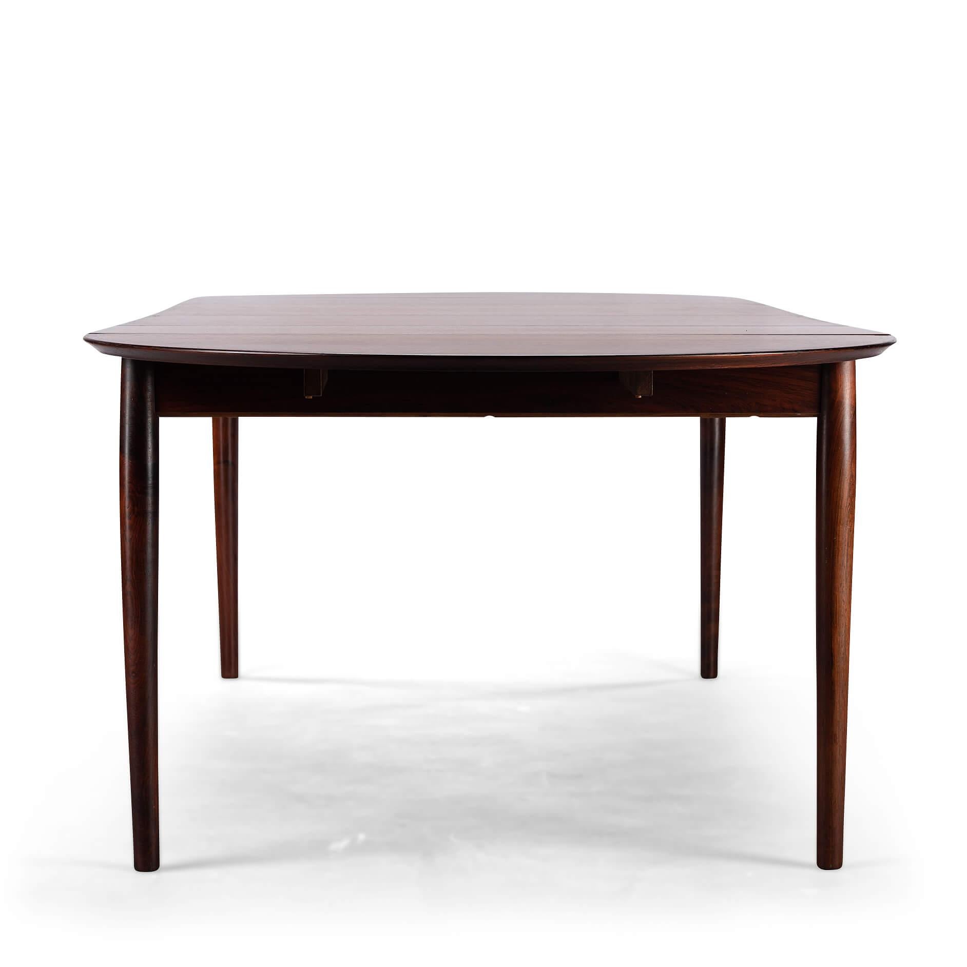 Danish Rosewood Extendable Dining Table by Arne Vodder for Sibast, 1960s