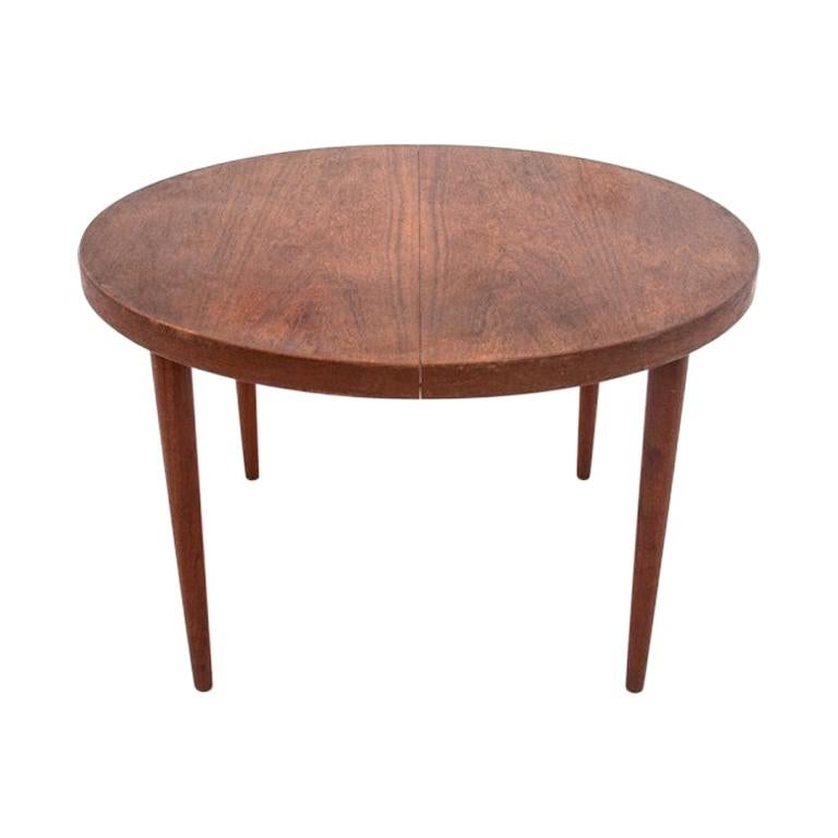 Rosewood Extendable Dining Table in Danish Design, 1960s