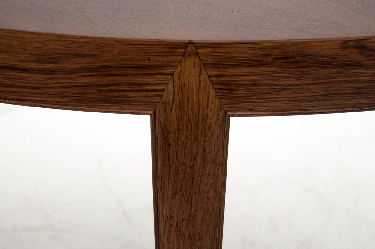 Rosewood Extendable Table by Severin Hansen, Danish Design, 1960s In Good Condition In Chorzów, PL
