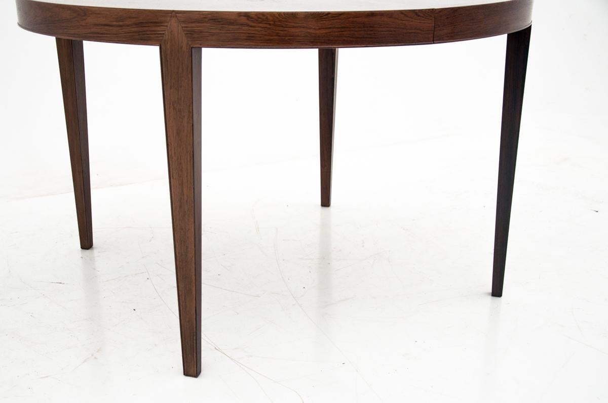 Mid-20th Century Rosewood Extendable Table by Severin Hansen, Danish Design, 1960s