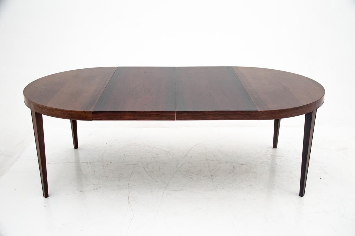 Rosewood Extendable Table by Severin Hansen, Danish Design, 1960s 1