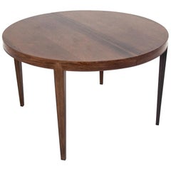 Rosewood Extendable Table by Severin Hansen, Danish Design, 1960s