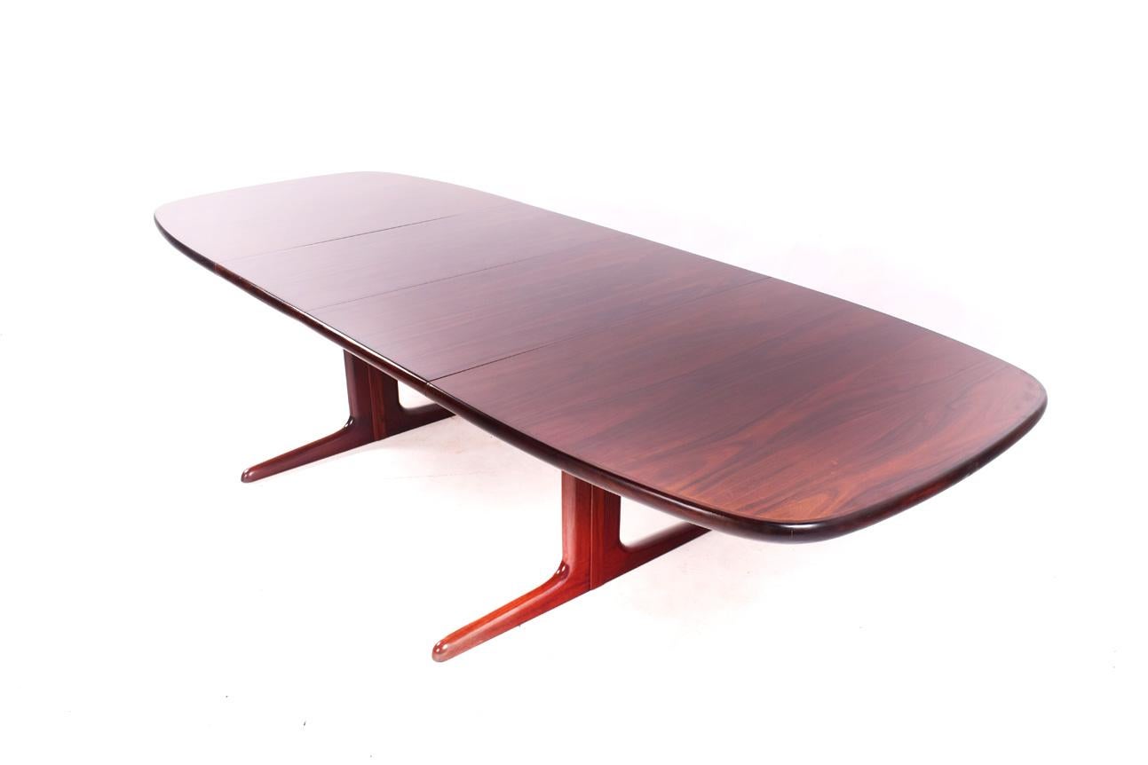 Rosewood Extending Dining Table by Farstrup 1