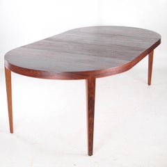 Table de salle à manger à rallonge en bois de rose