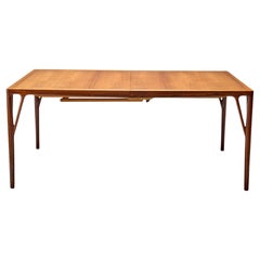 Rosewood Extension Dining Table by Vestergaard Jensen for Peder Pedersen