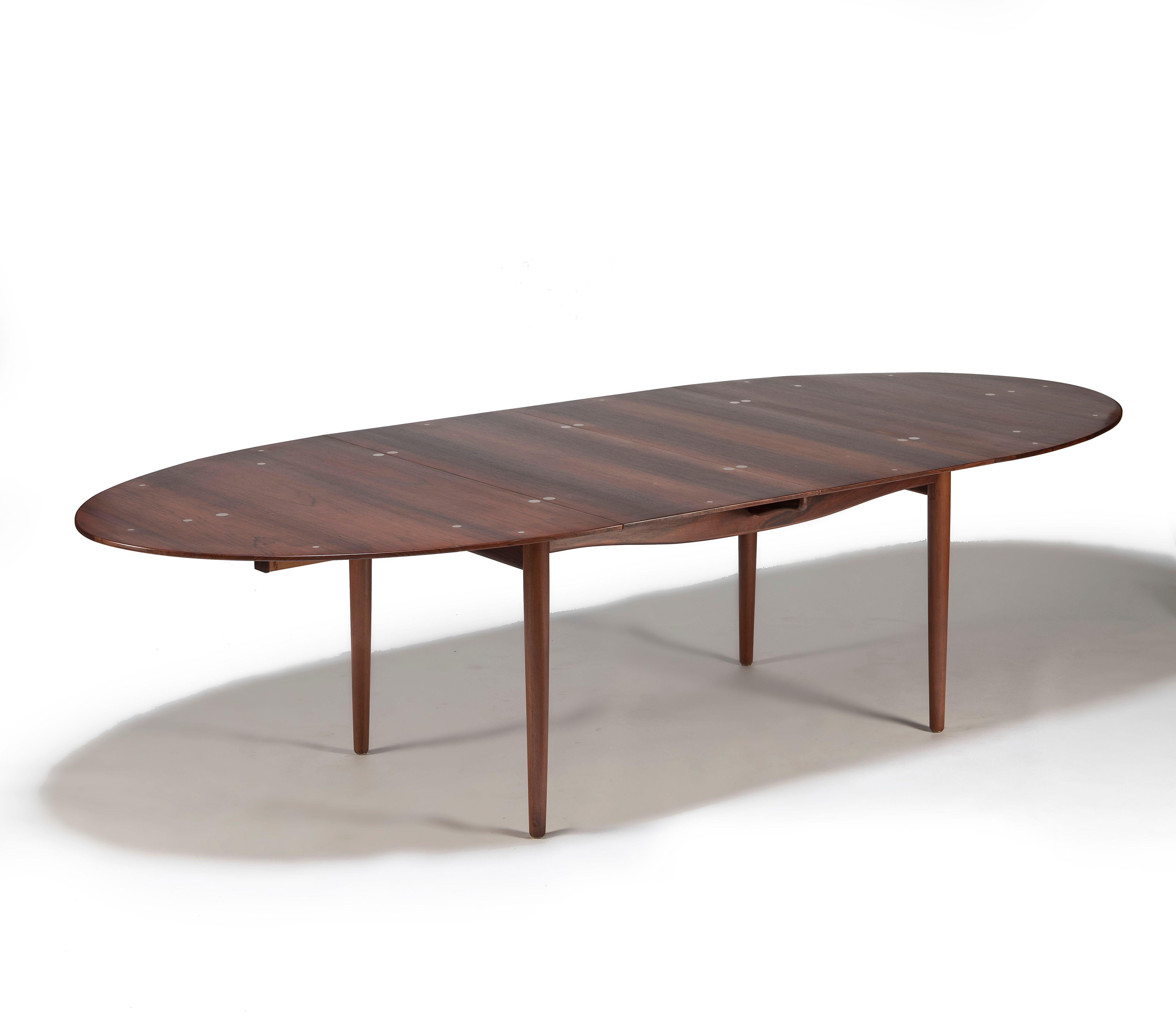 Scandinave moderne Table judas Finn Juhl pour Niels Vodder en vente