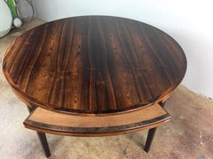Rosewood Flip Flap Dining Table by Dyrlund