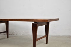 Rosewood Floating Coffee Table by Illum Wikkelsø for Mikael Laursen Denmark 1960