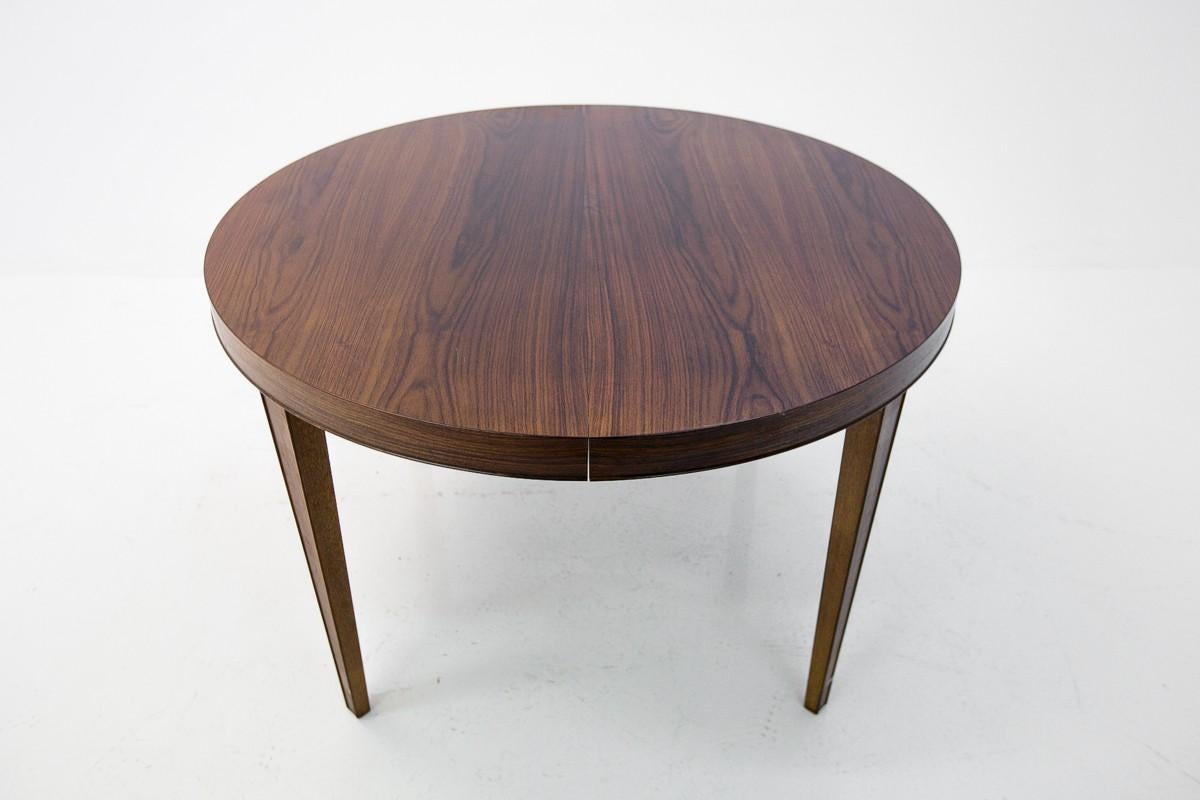 Mid-Century Modern Danish Rosewood Folding Dining Table, 1960s After Renovation
