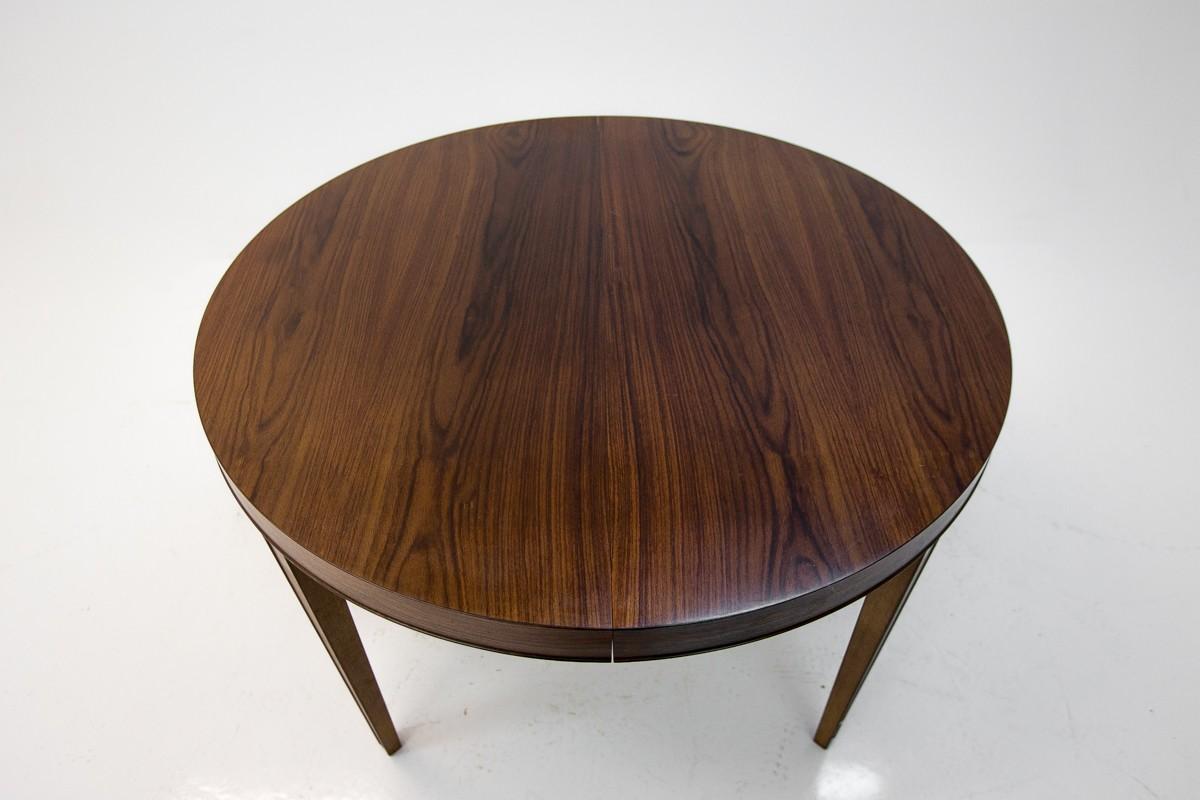 Danish Rosewood Folding Dining Table, 1960s After Renovation 1