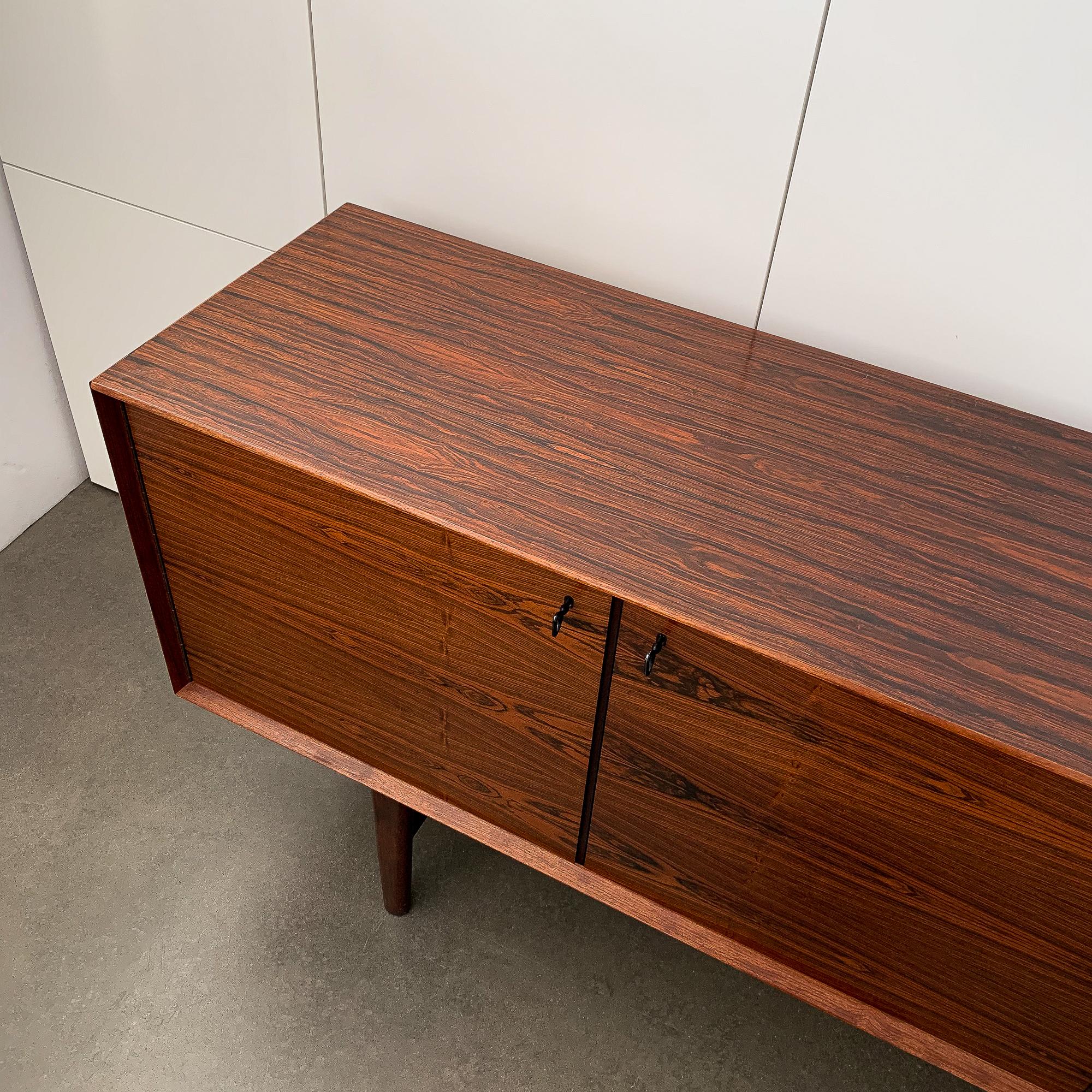 Rosewood Four Door Sideboard by Fredrik Kayser for Viken Mobelfabrik 5