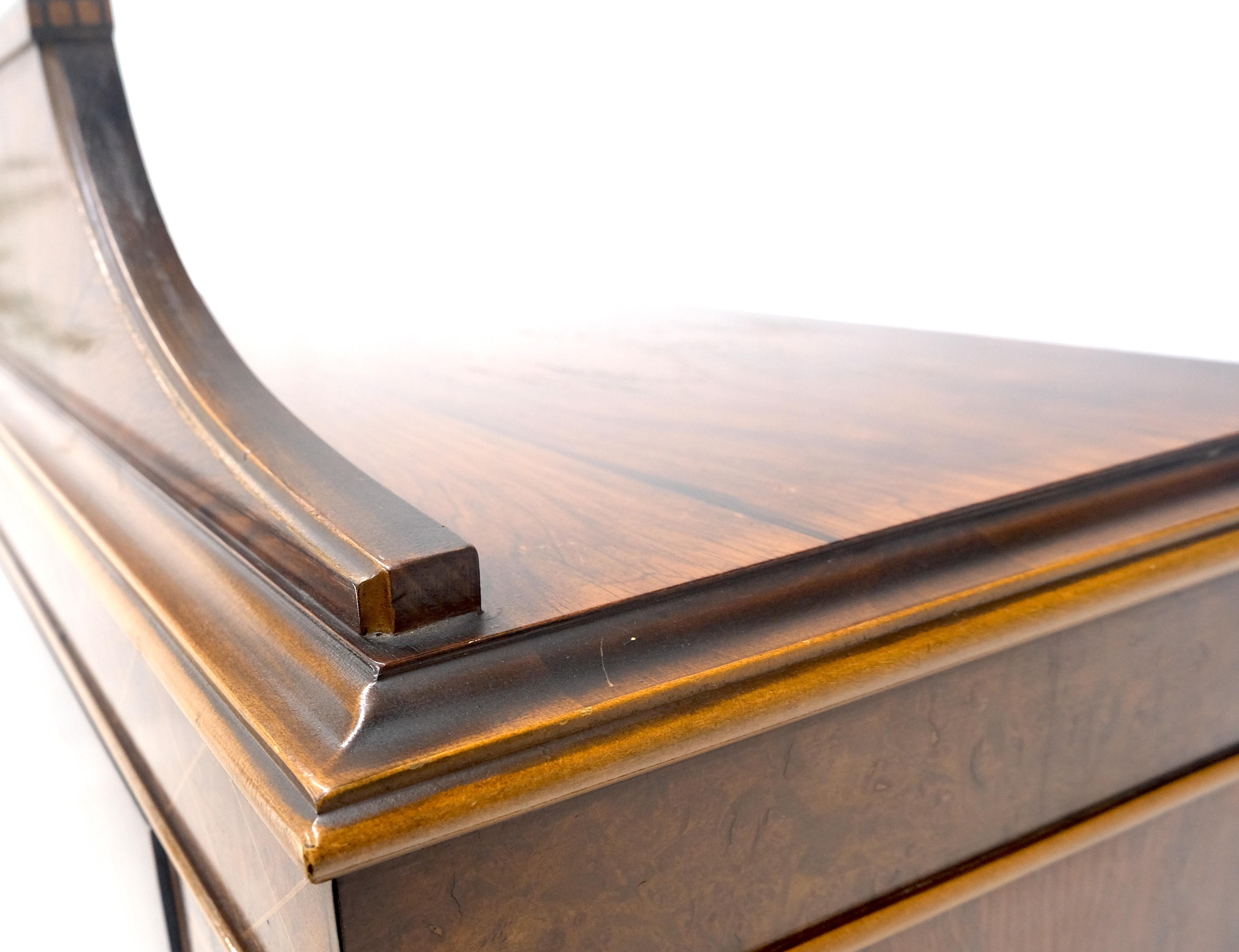 Palissandro francese Art Deco con gambe affusolate, credenza, buffet, armadio a muro MINT! in vendita 4