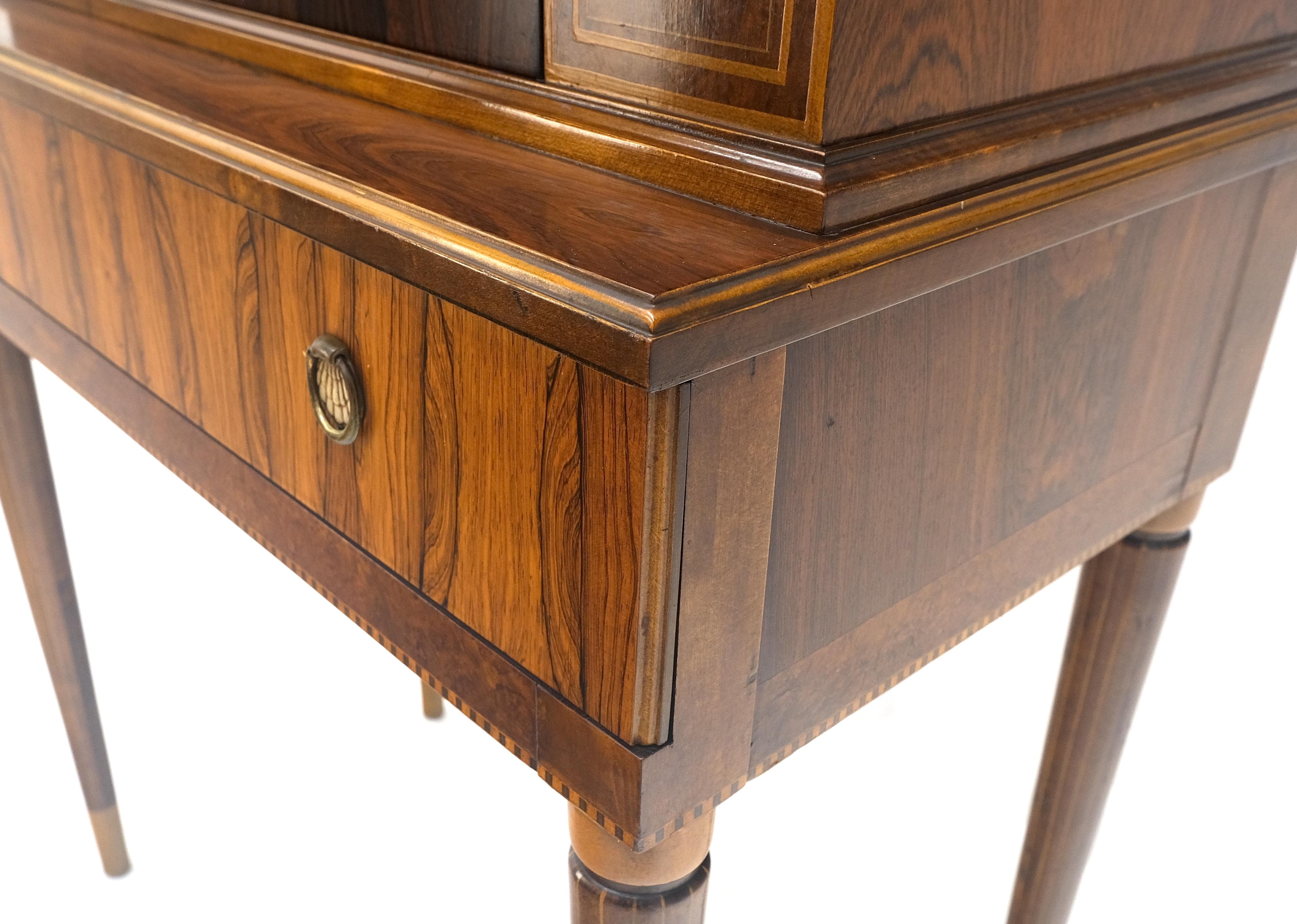 Palissandro francese Art Deco con gambe affusolate, credenza, buffet, armadio a muro MINT! in vendita 7