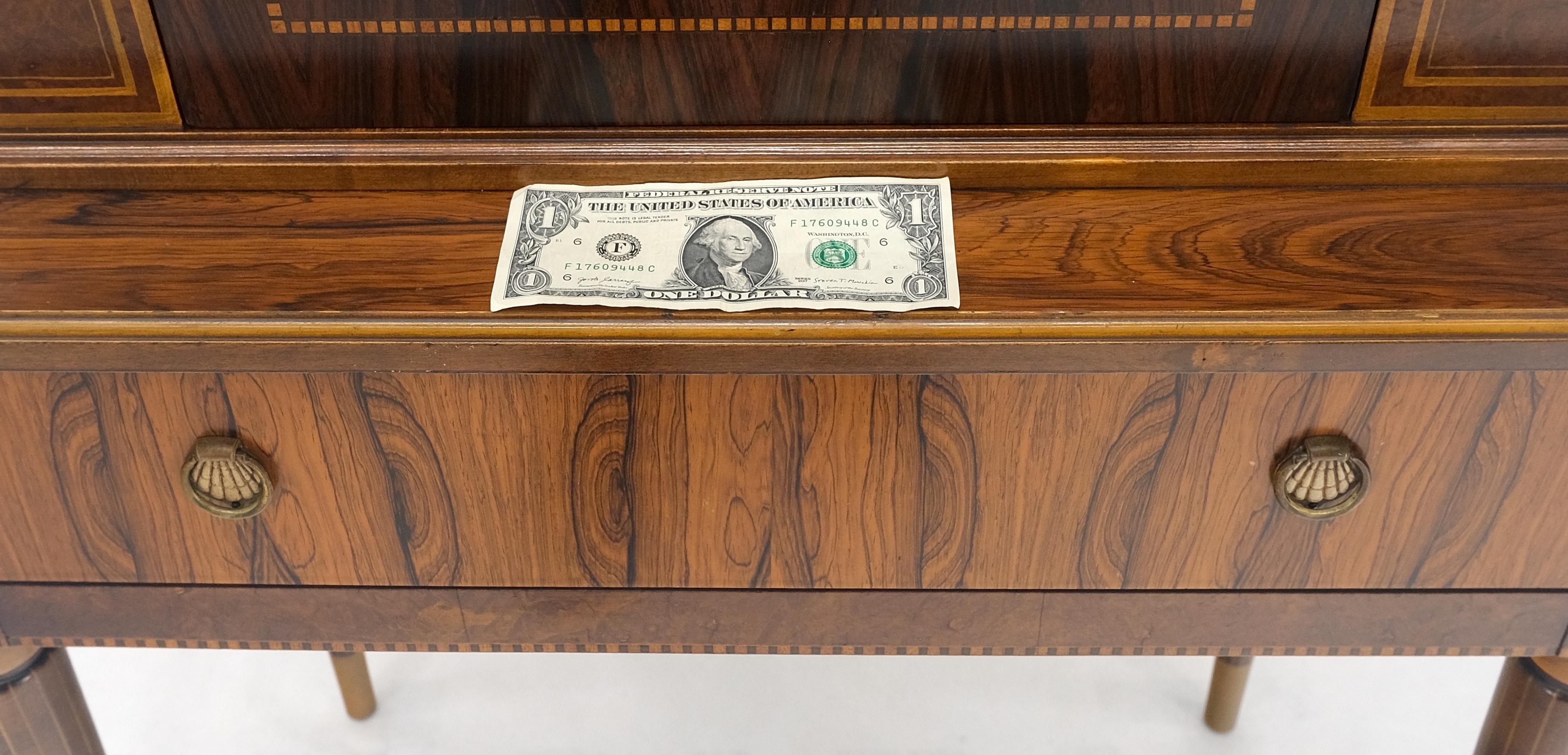 Palissandro francese Art Deco con gambe affusolate, credenza, buffet, armadio a muro MINT! in vendita 10