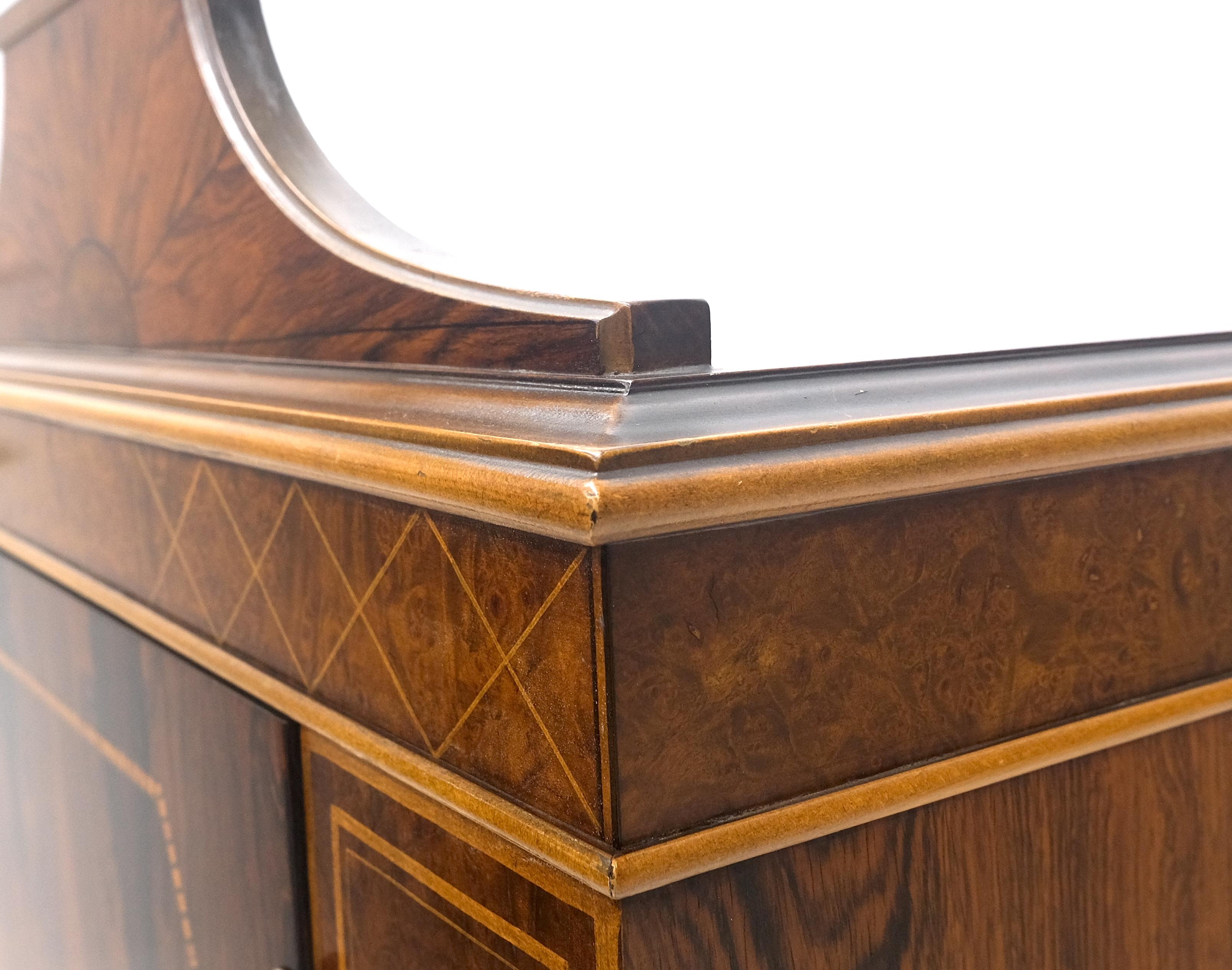 Palissandro francese Art Deco con gambe affusolate, credenza, buffet, armadio a muro MINT! in vendita 3