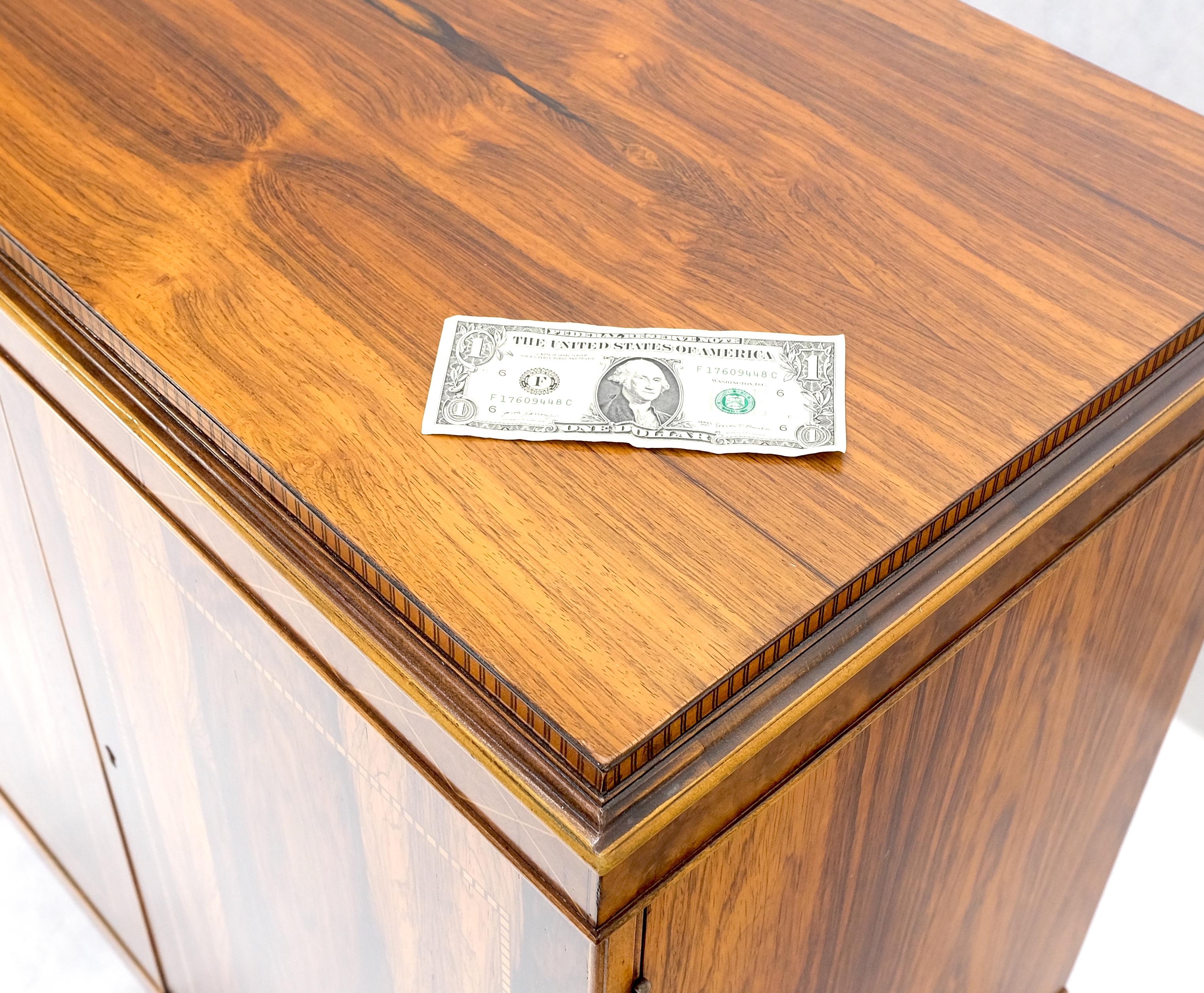 Palissandro francese Art Deco Credenza a due ante con un cassetto MINT! in vendita 4