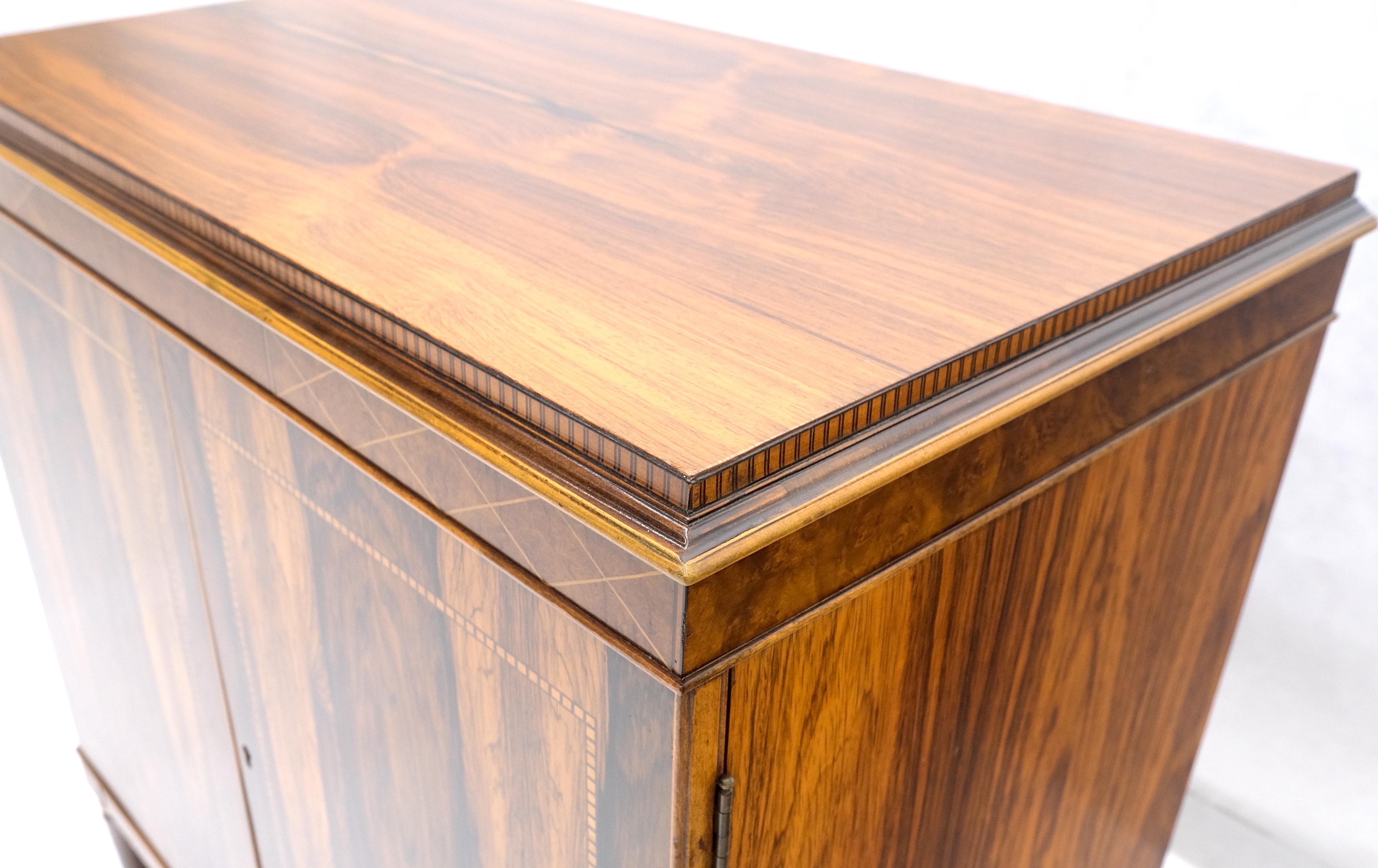 Palissandro francese Art Deco Credenza a due ante con un cassetto MINT! in vendita 6