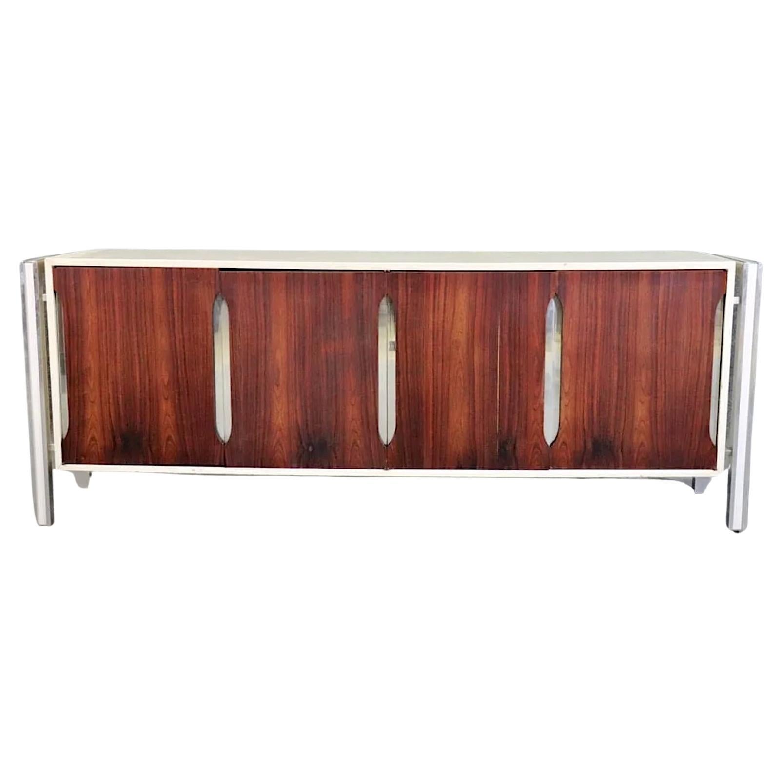 Rosewood Front Mid-Century Dresser