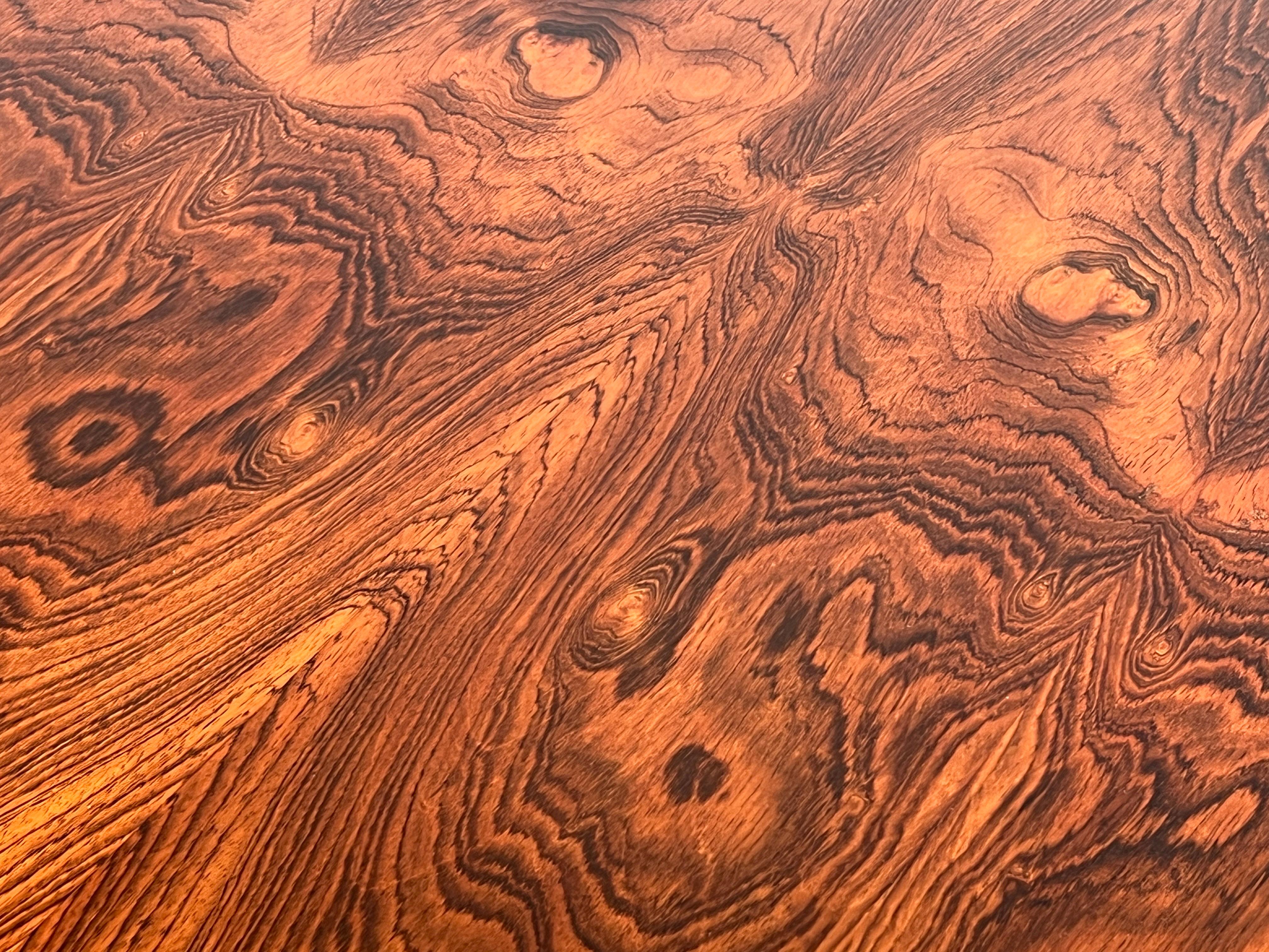 Rosewood Game Table by Edward Wormley for Dunbar For Sale 6