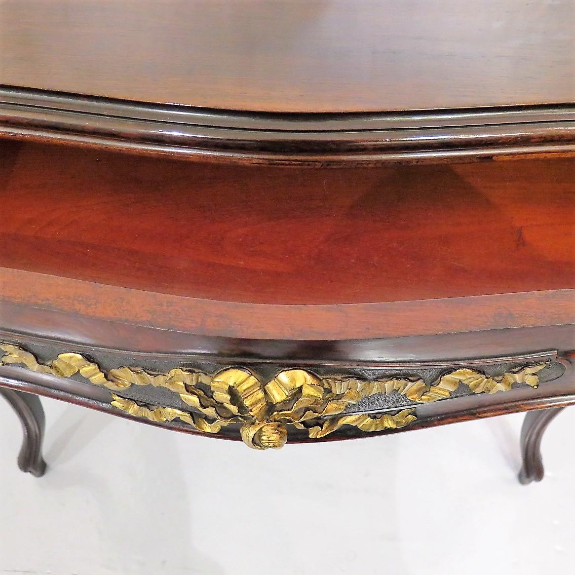 19th Century Rosewood Grained Card Table