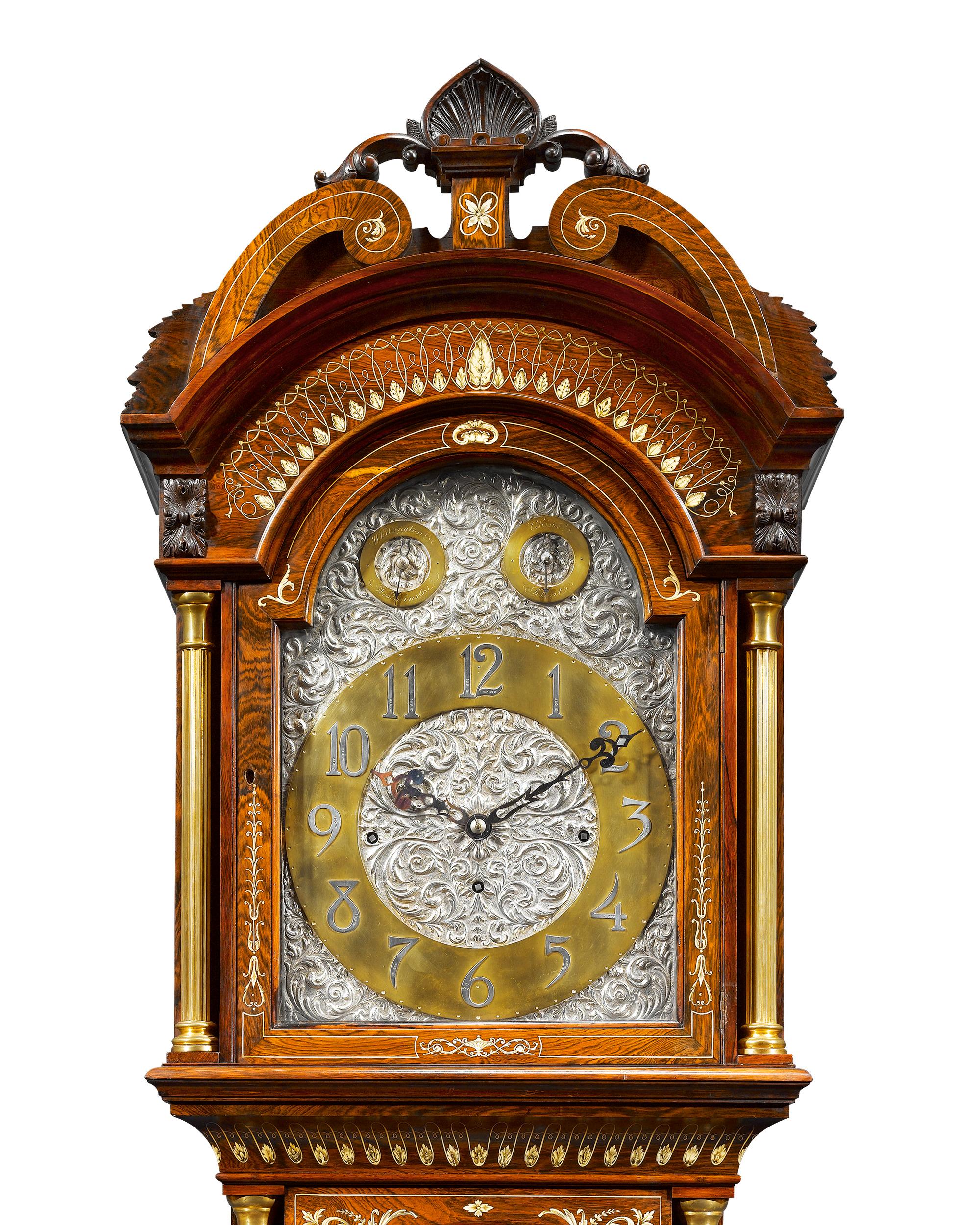 horloge grand-père antique