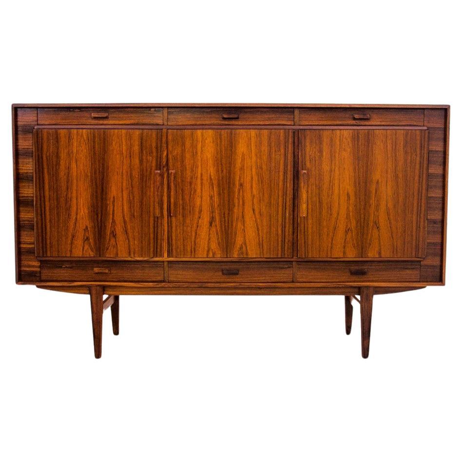 Rosewood Highboard, Danish Design, 1960s