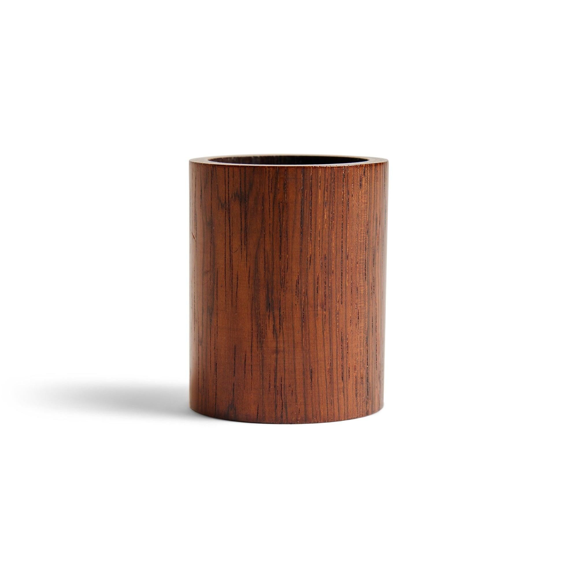 A rosewood vessel.