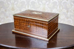 Rosewood Jewelry Box from the Turn of 19th and 20th Centuries