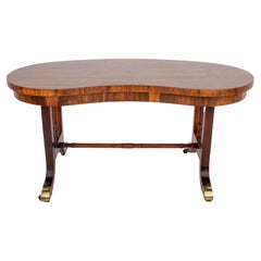 Rosewood Kidney-Shaped Low Table