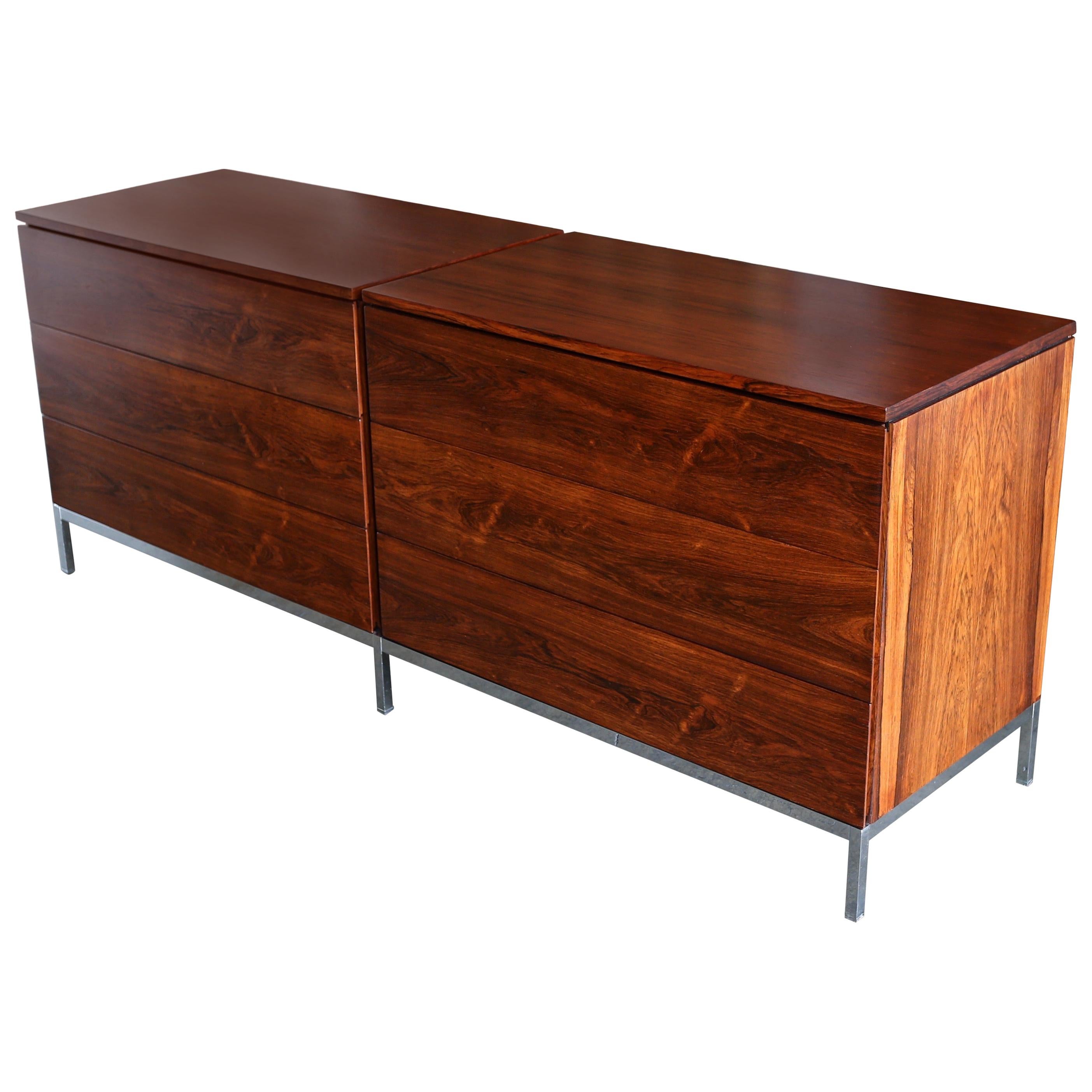 Rosewood Knoll Dresser, circa 1965