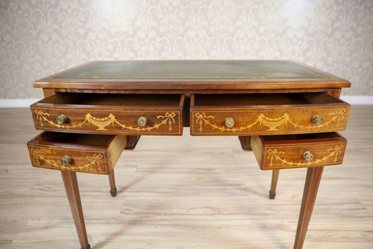 Scrivania da donna in palissandro di S. & H. Jewell della fine del XIX secolo in vendita 2