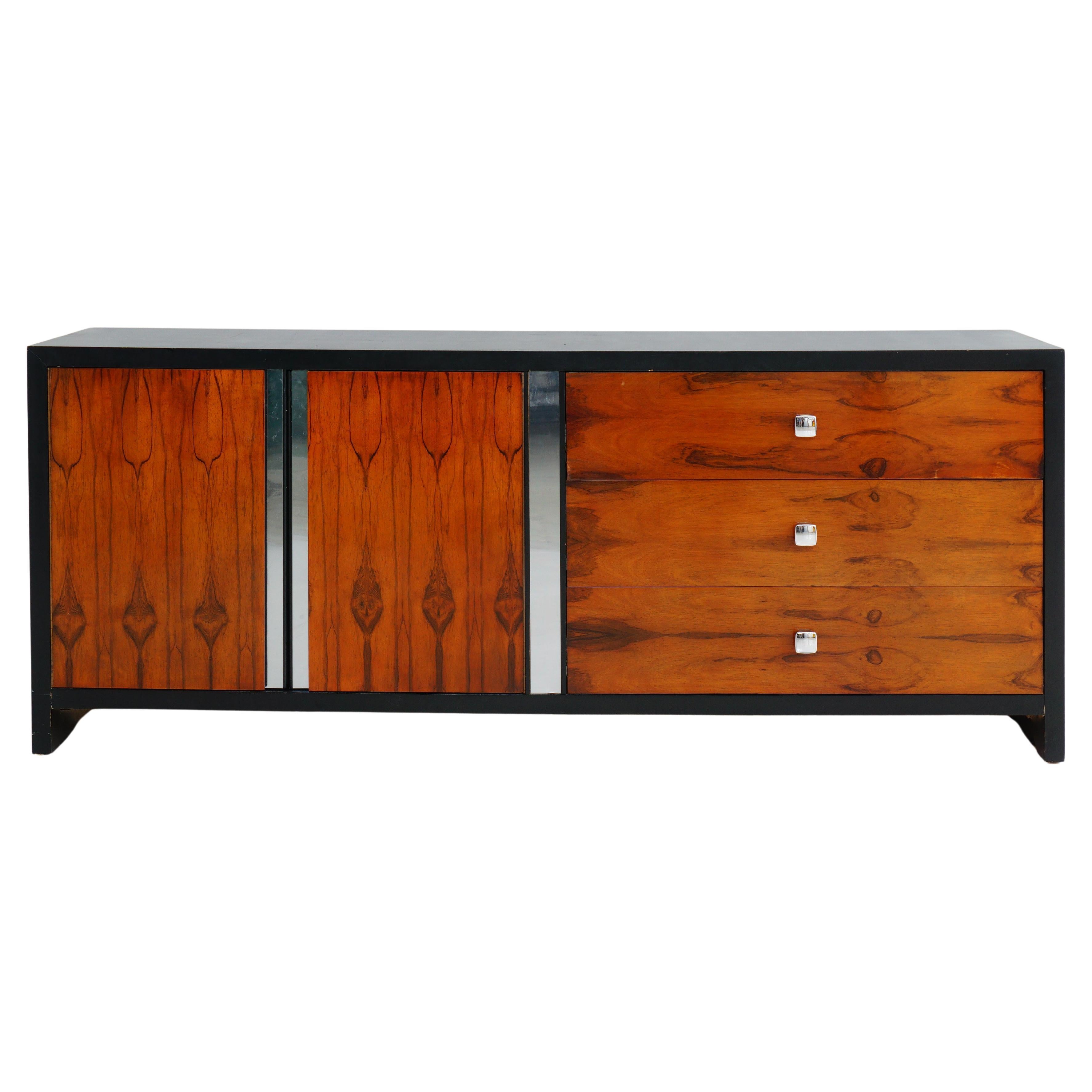 Rosewood & Laminate Sideboard, 1970s For Sale