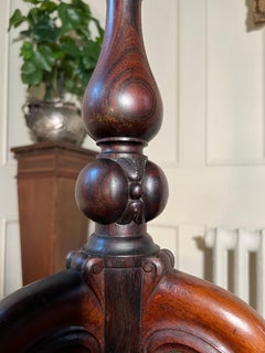Rosenholz-Lampe