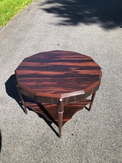 Rosewood Late Art Deco Center Table, France