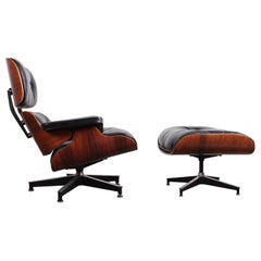 Rosewood Lounge Chair and Ottoman by Charles Eames for Herman Miller