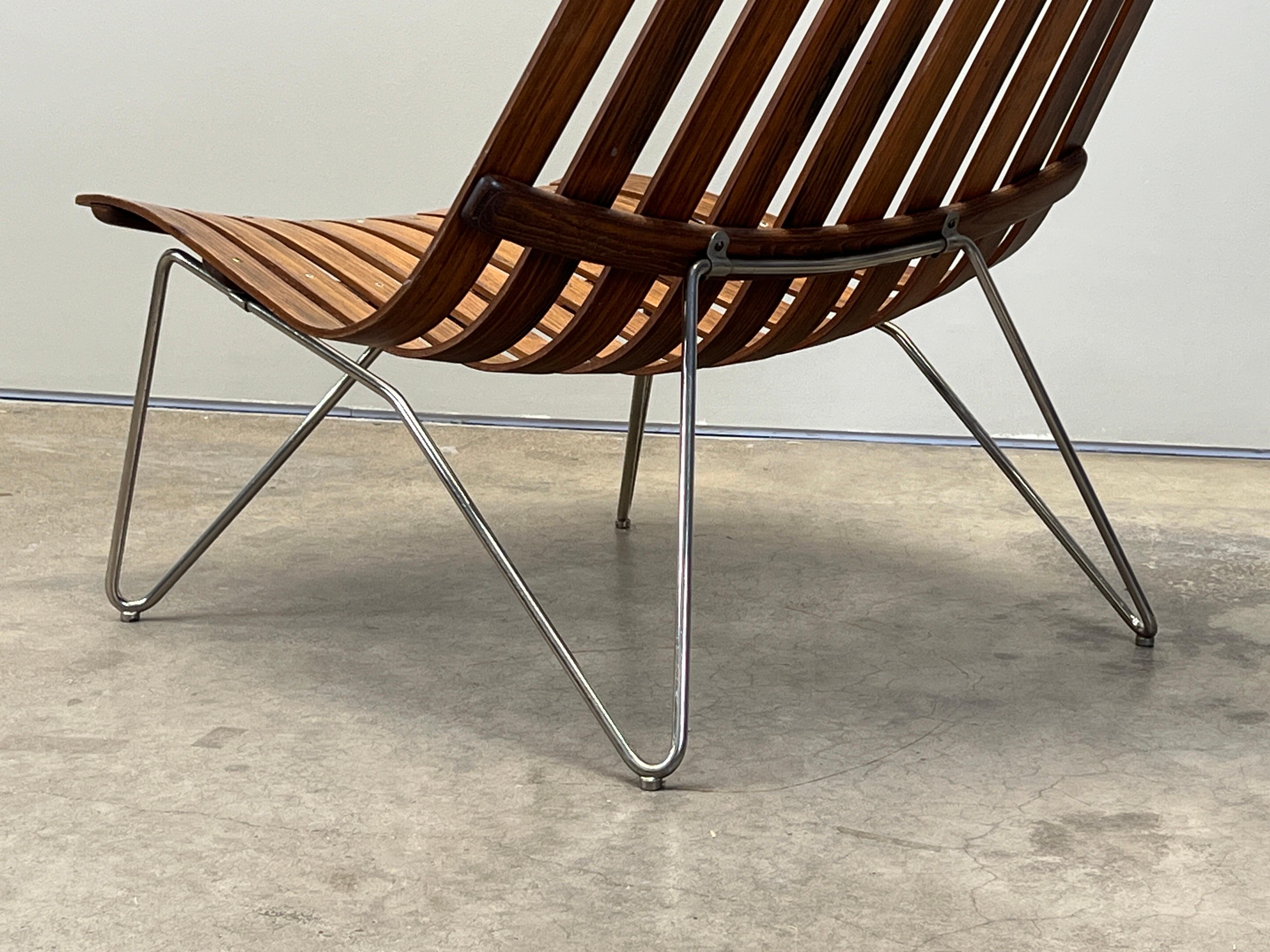 Rosewood Lounge Chair by Hans Brattrud For Sale 10