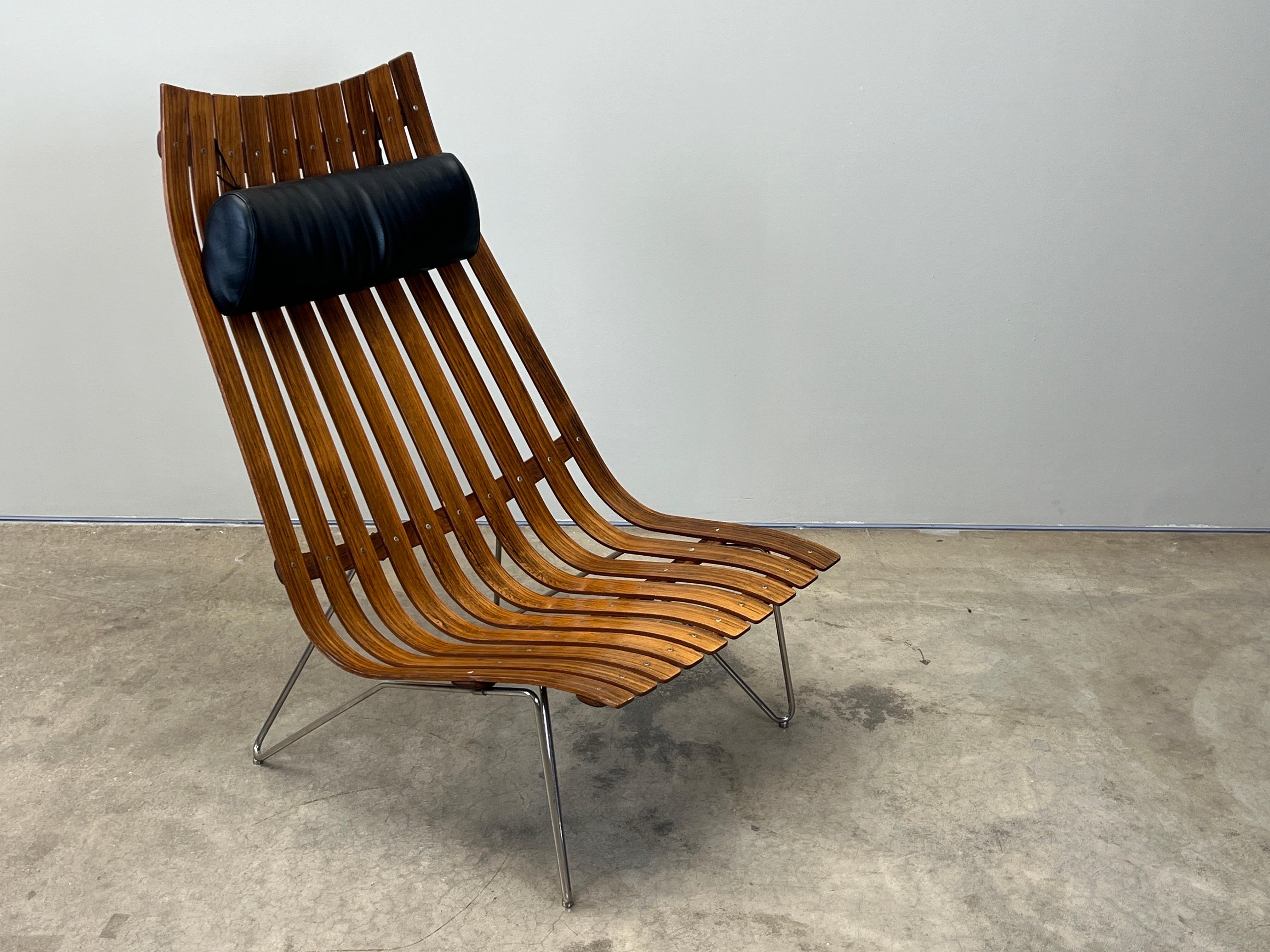 Rosewood Lounge Chair by Hans Brattrud For Sale 16