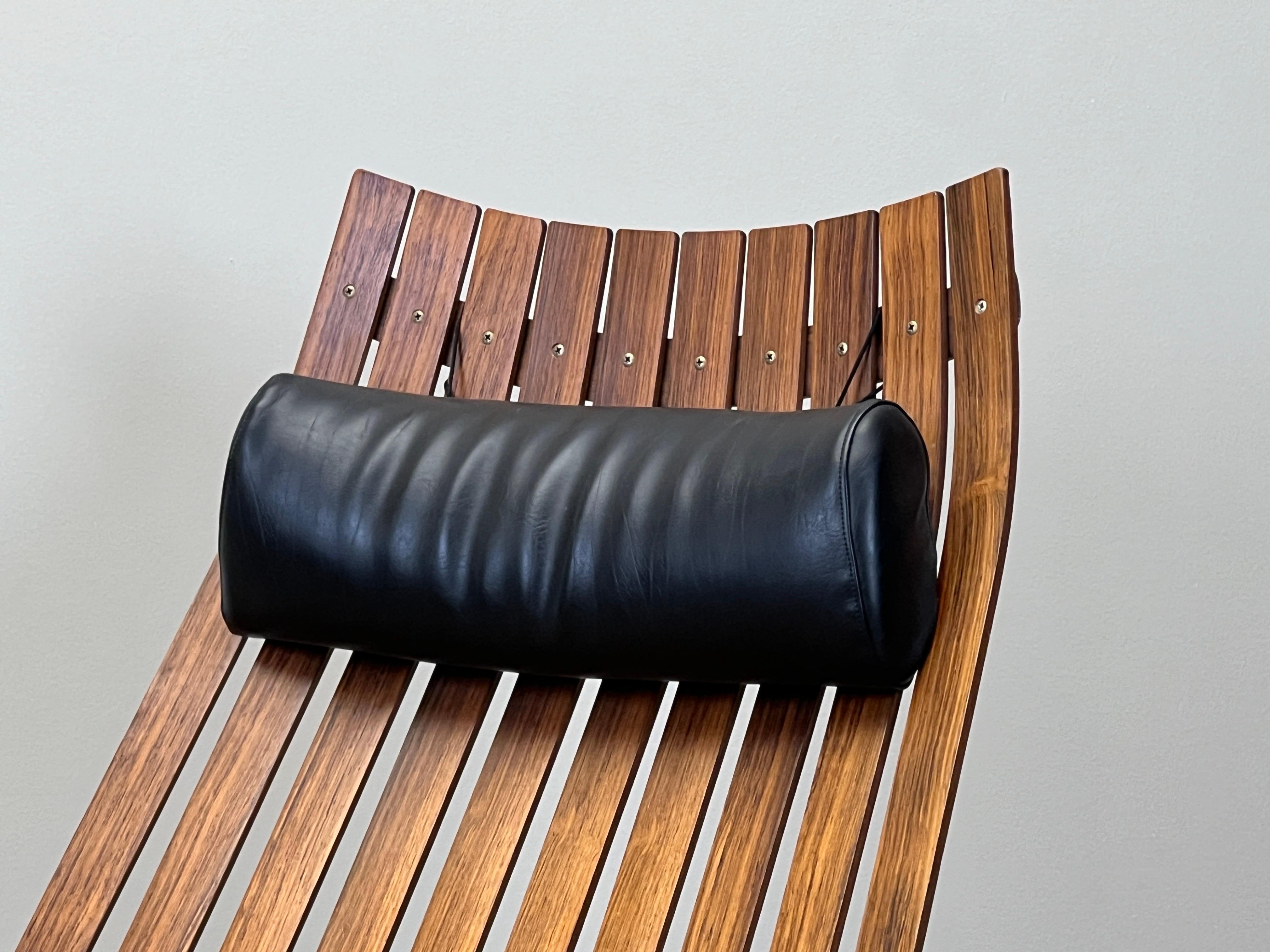 Mid-20th Century Rosewood Lounge Chair by Hans Brattrud For Sale