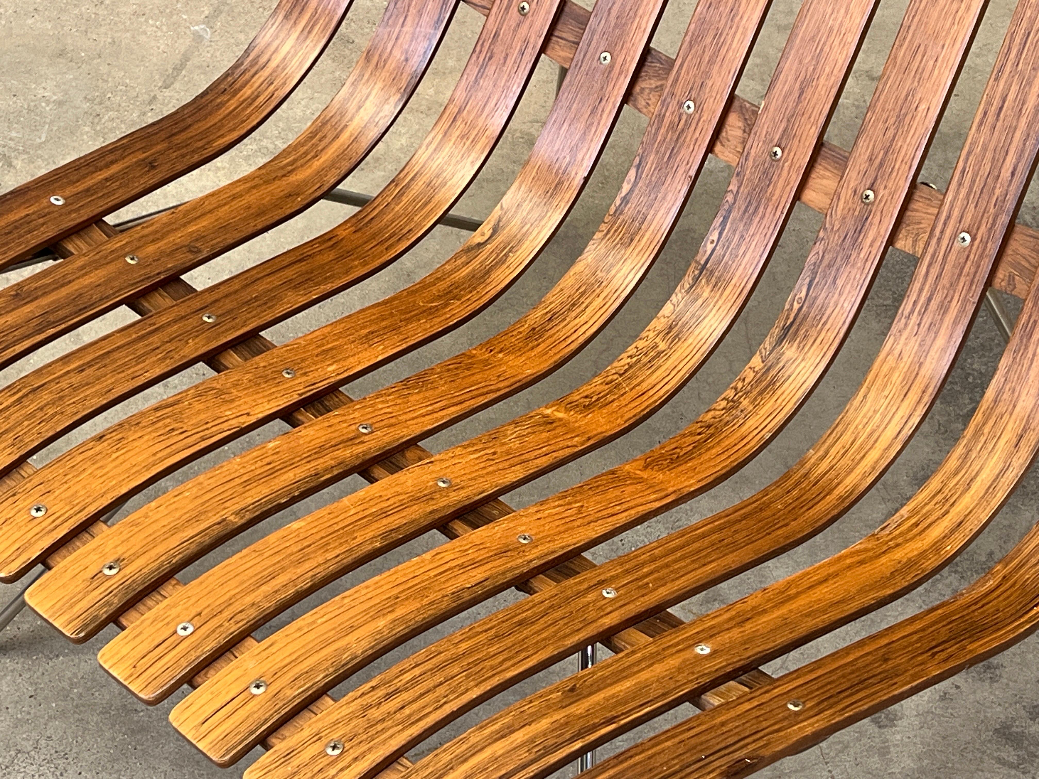 Rosewood Lounge Chair by Hans Brattrud For Sale 2