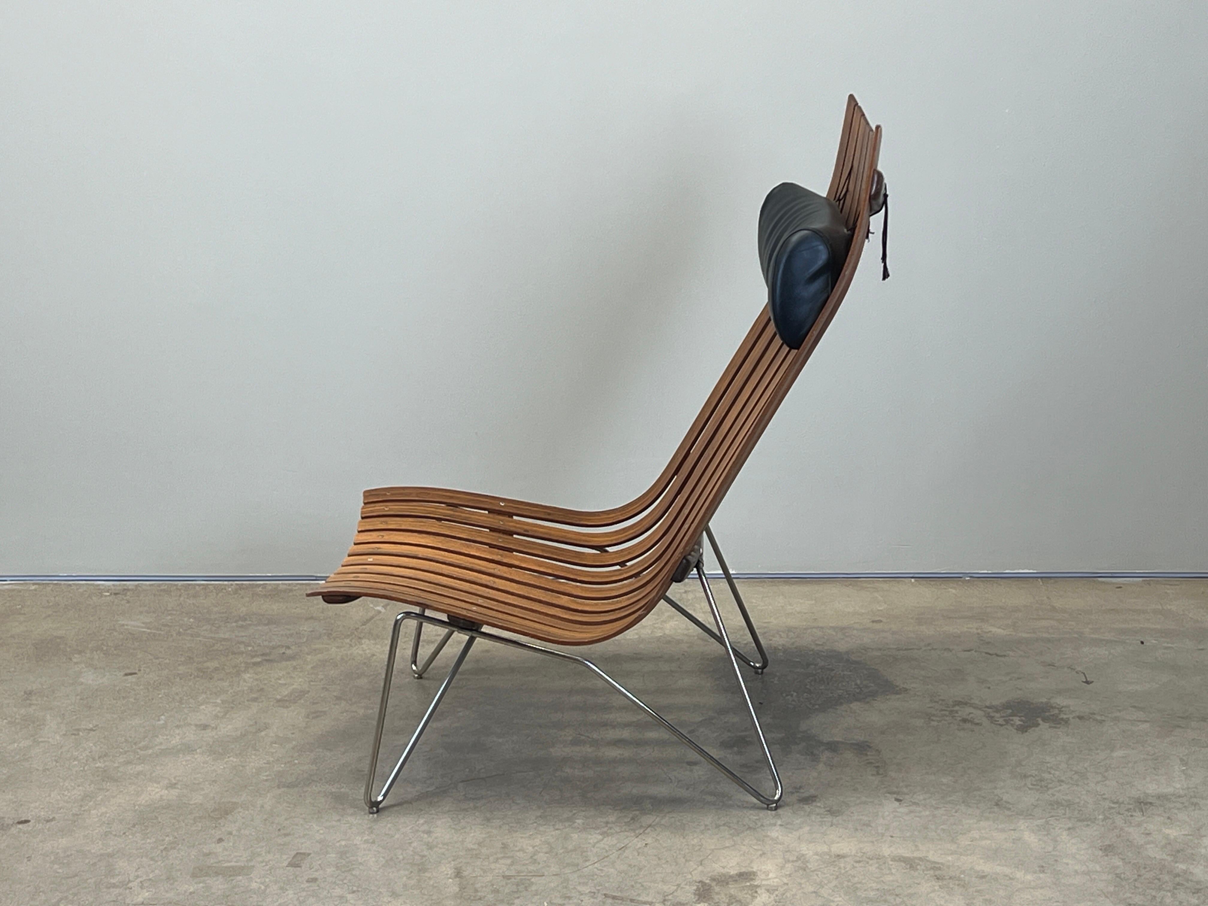 Rosewood Lounge Chair by Hans Brattrud For Sale 3