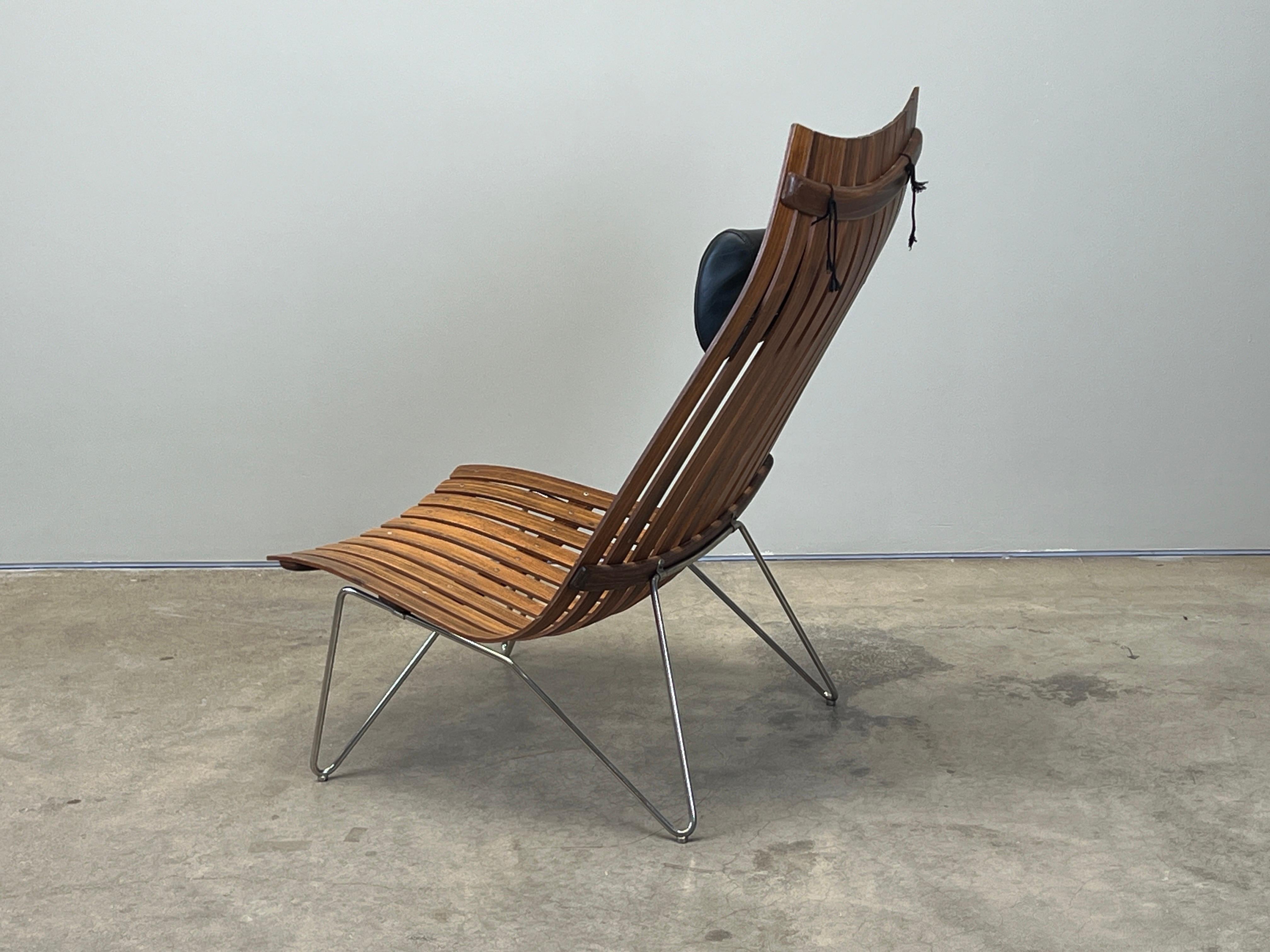 Rosewood Lounge Chair by Hans Brattrud For Sale 5