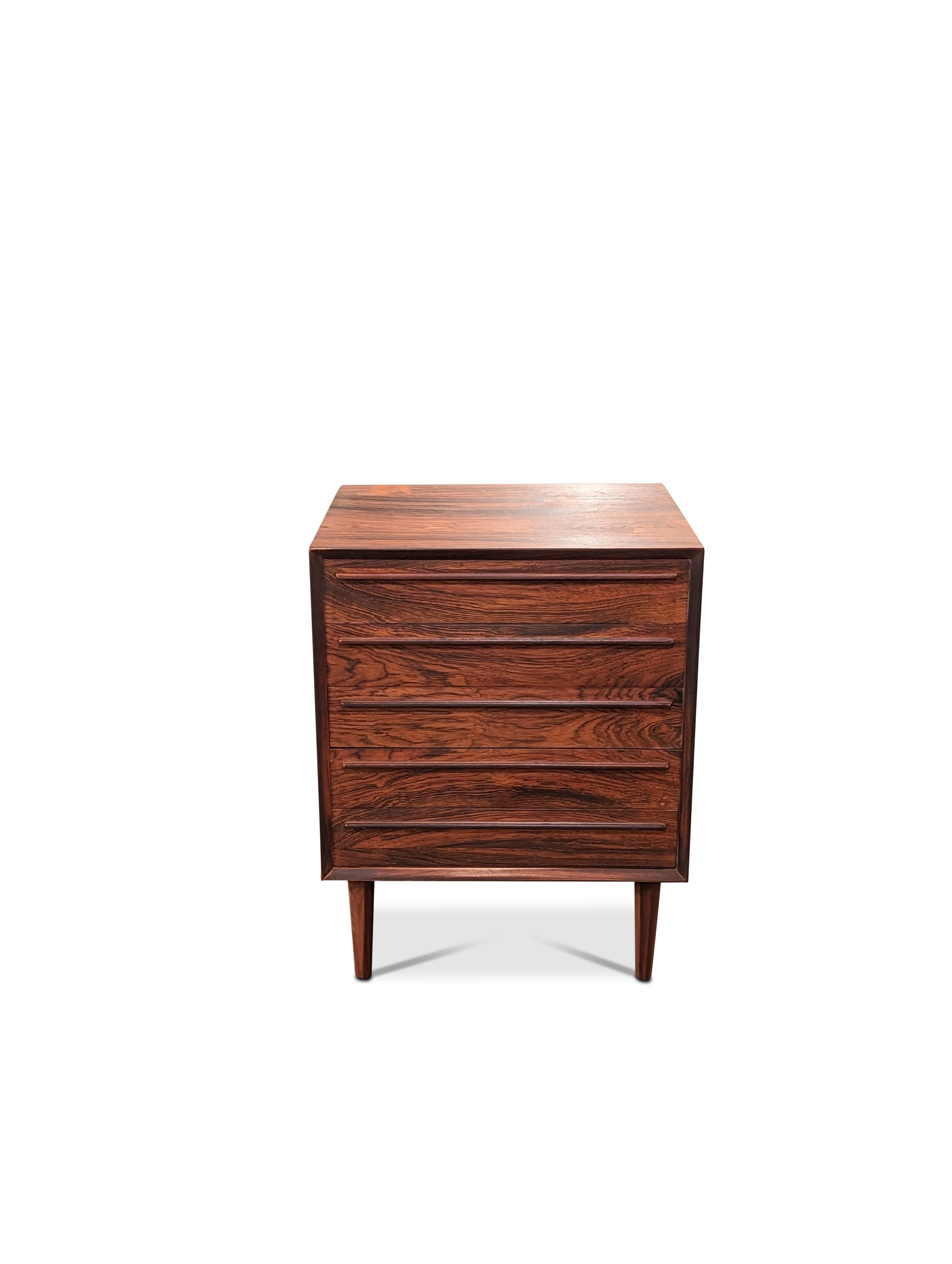 Rosewood Low Boy Dresser, Danish Mid Century Modern 122248  2